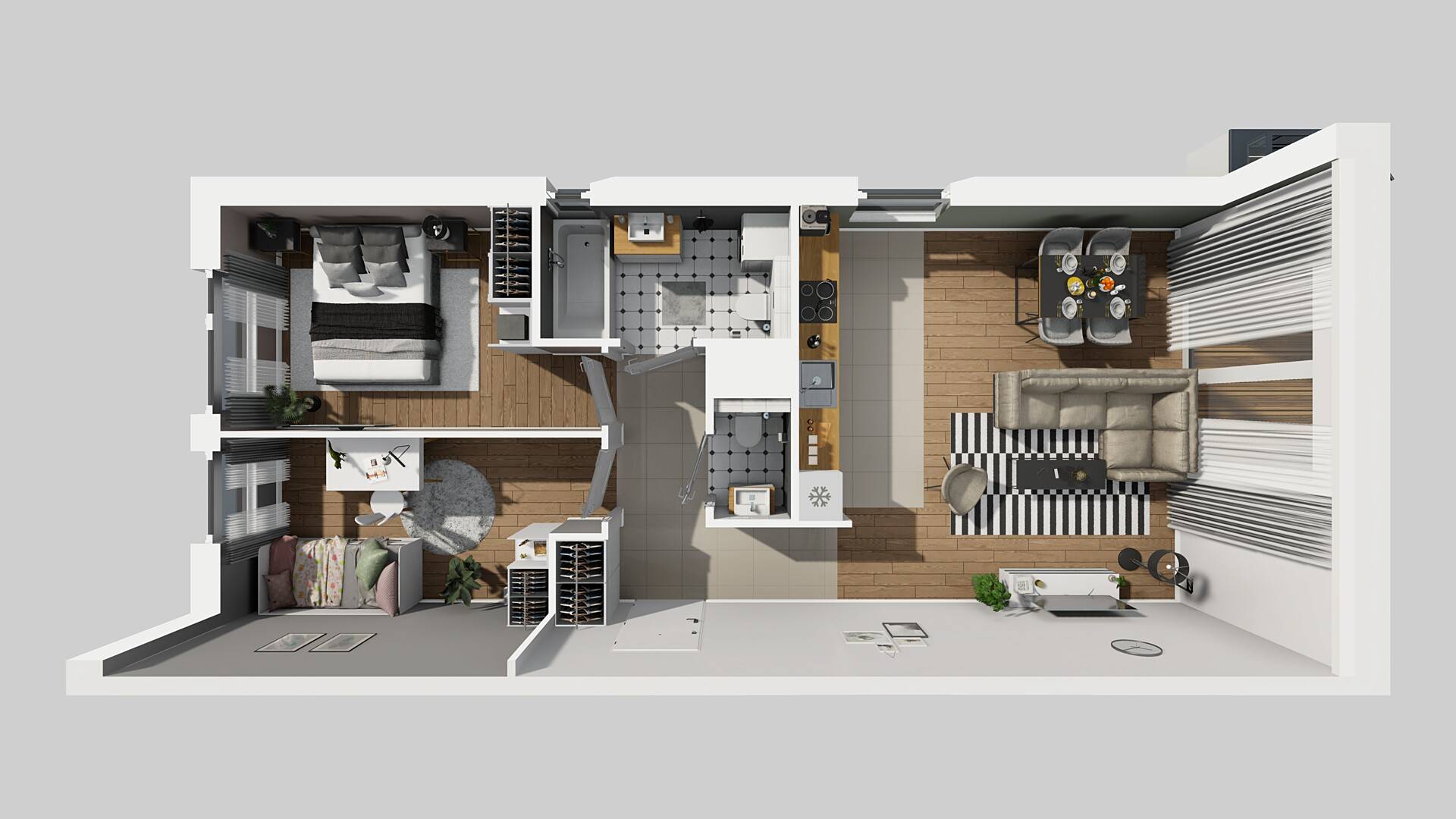 WILLE BISKUPIN – inwestycja Dom Development - lokal W 4, budynek W