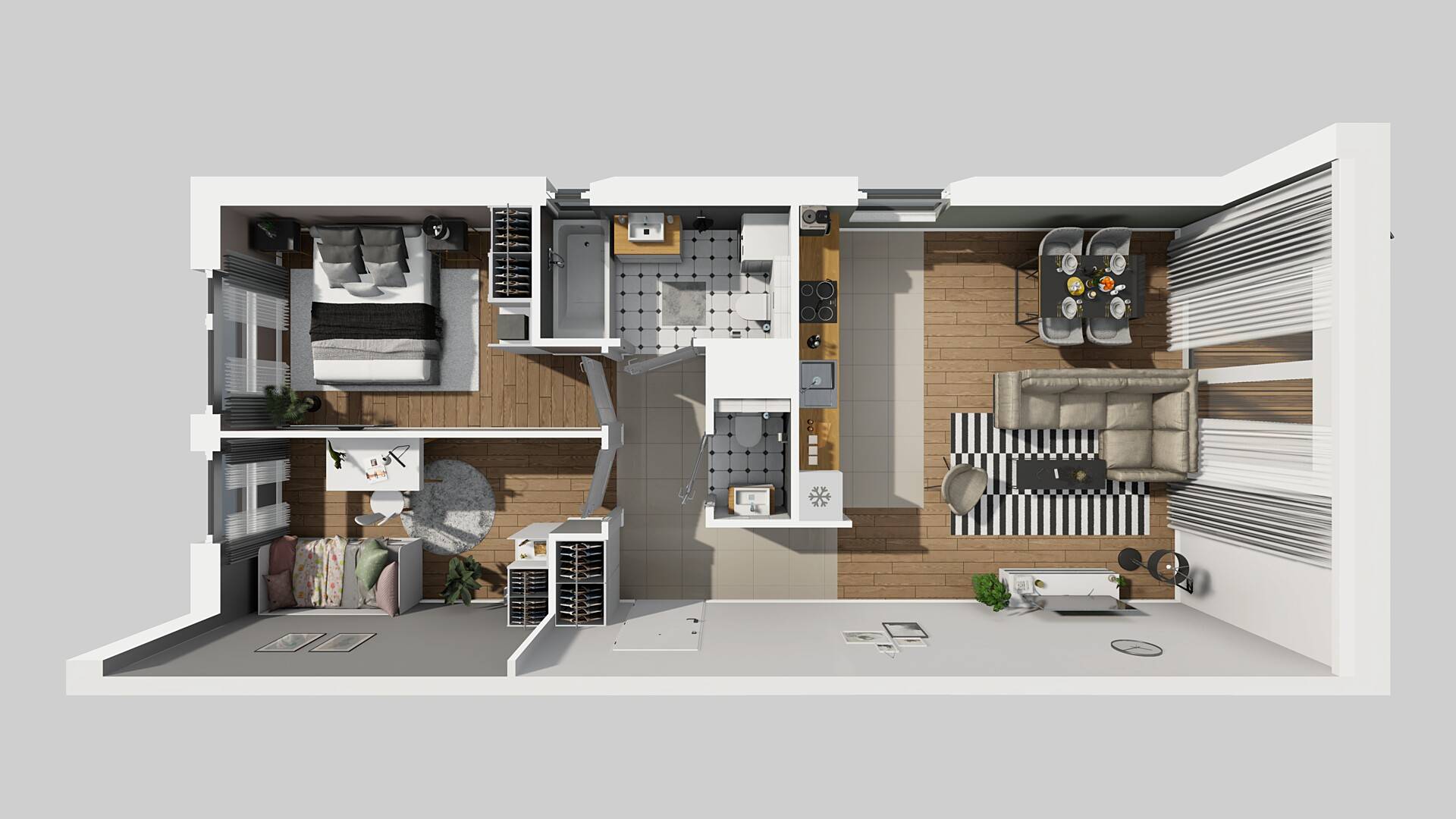 WILLE BISKUPIN – inwestycja Dom Development - lokal W 7, budynek W