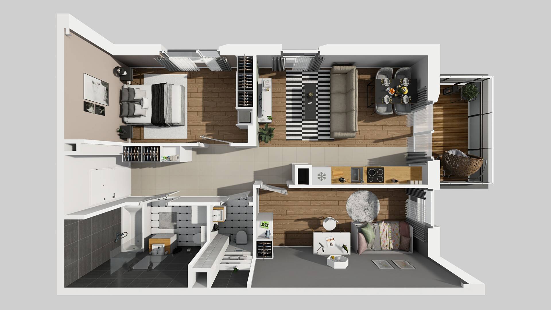 WILLE BISKUPIN – inwestycja Dom Development - lokal Y 7, budynek Y