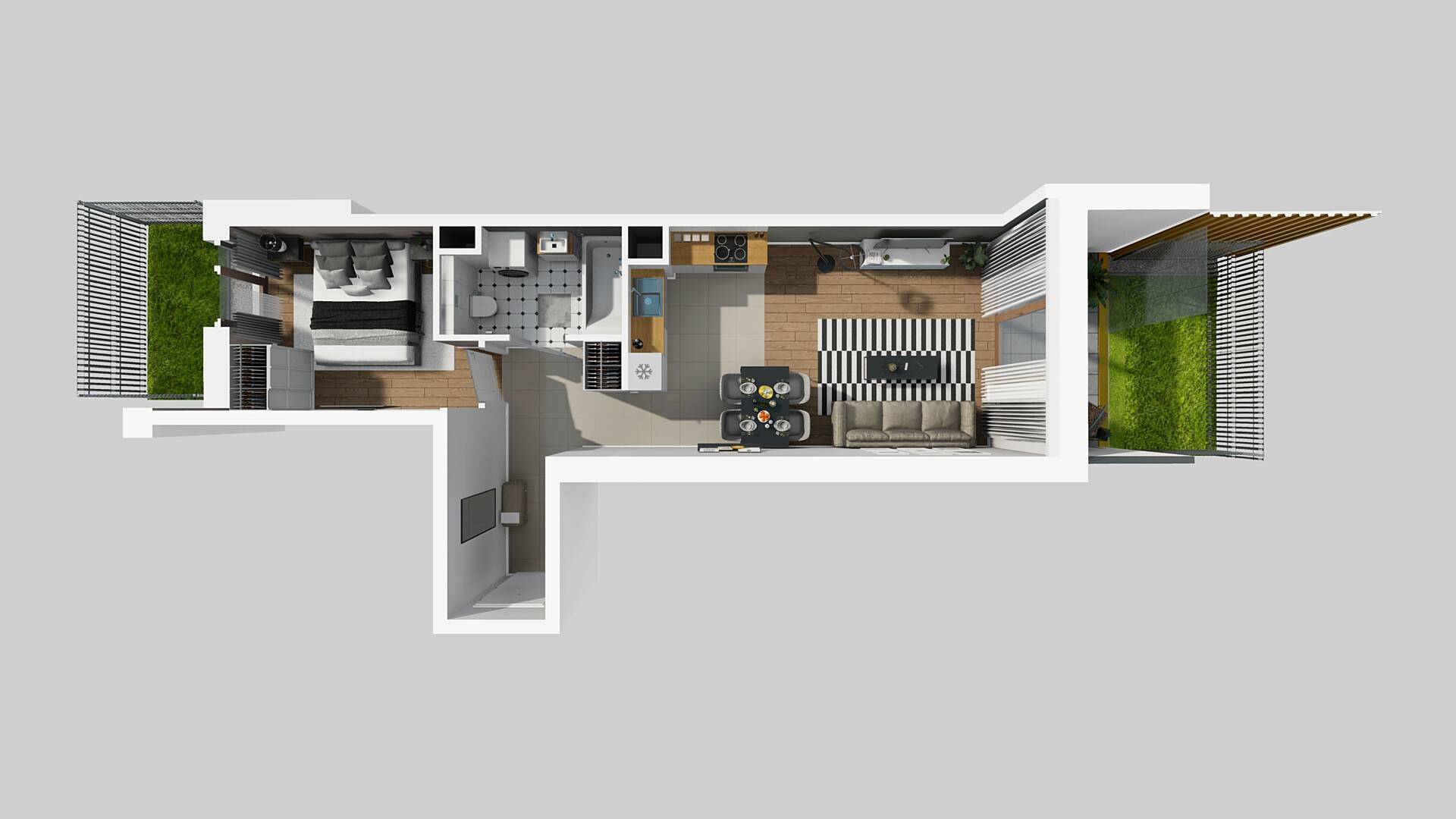 APARTAMENTY LITERACKA - lokal E 175, budynek E