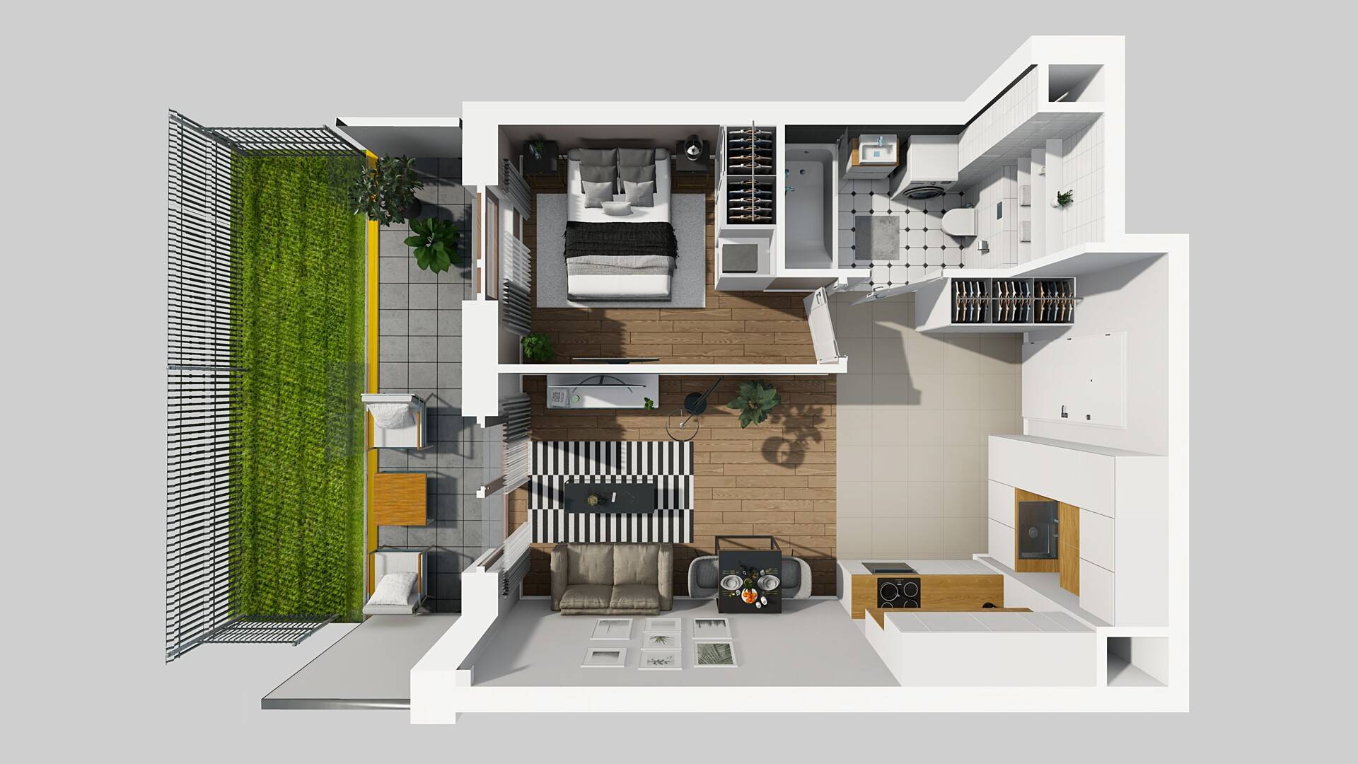 APARTAMENTY LITERACKA - lokal E 177, budynek E