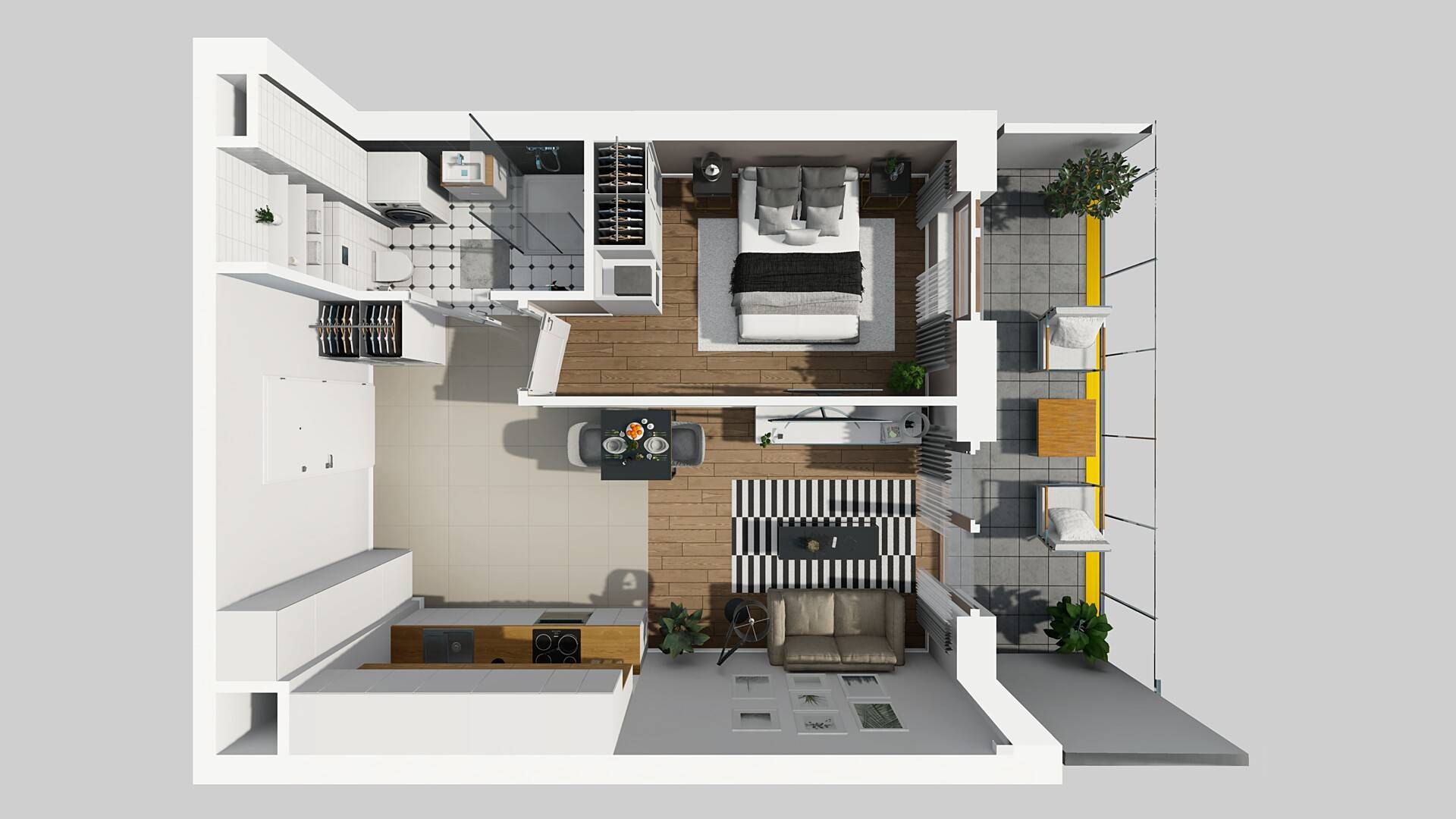 APARTAMENTY LITERACKA - lokal E 180, budynek E
