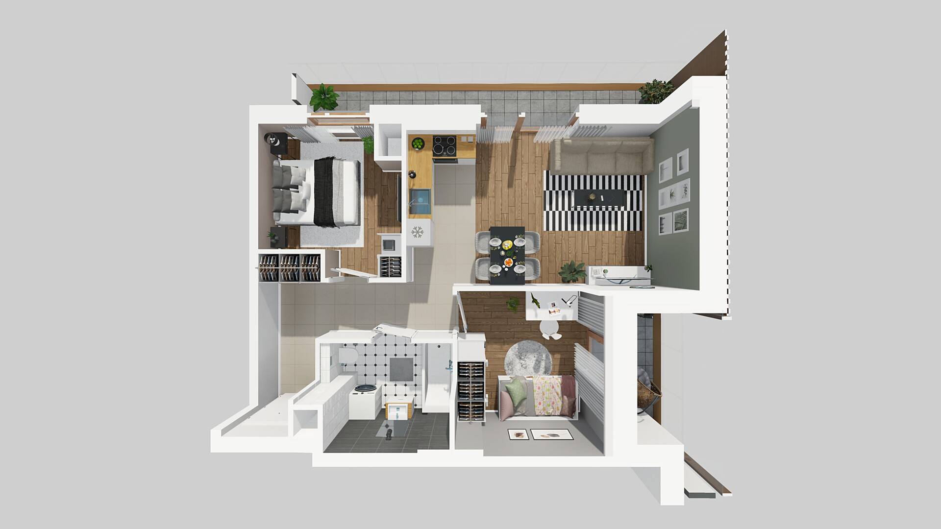 APARTAMENTY LITERACKA - lokal F 5, budynek F
