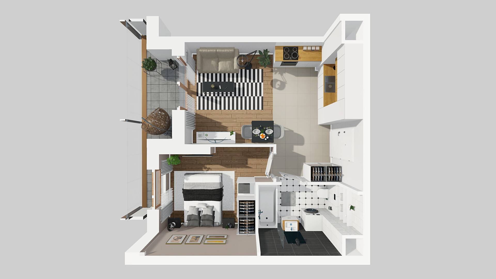 APARTAMENTY LITERACKA - lokal F 6, budynek F