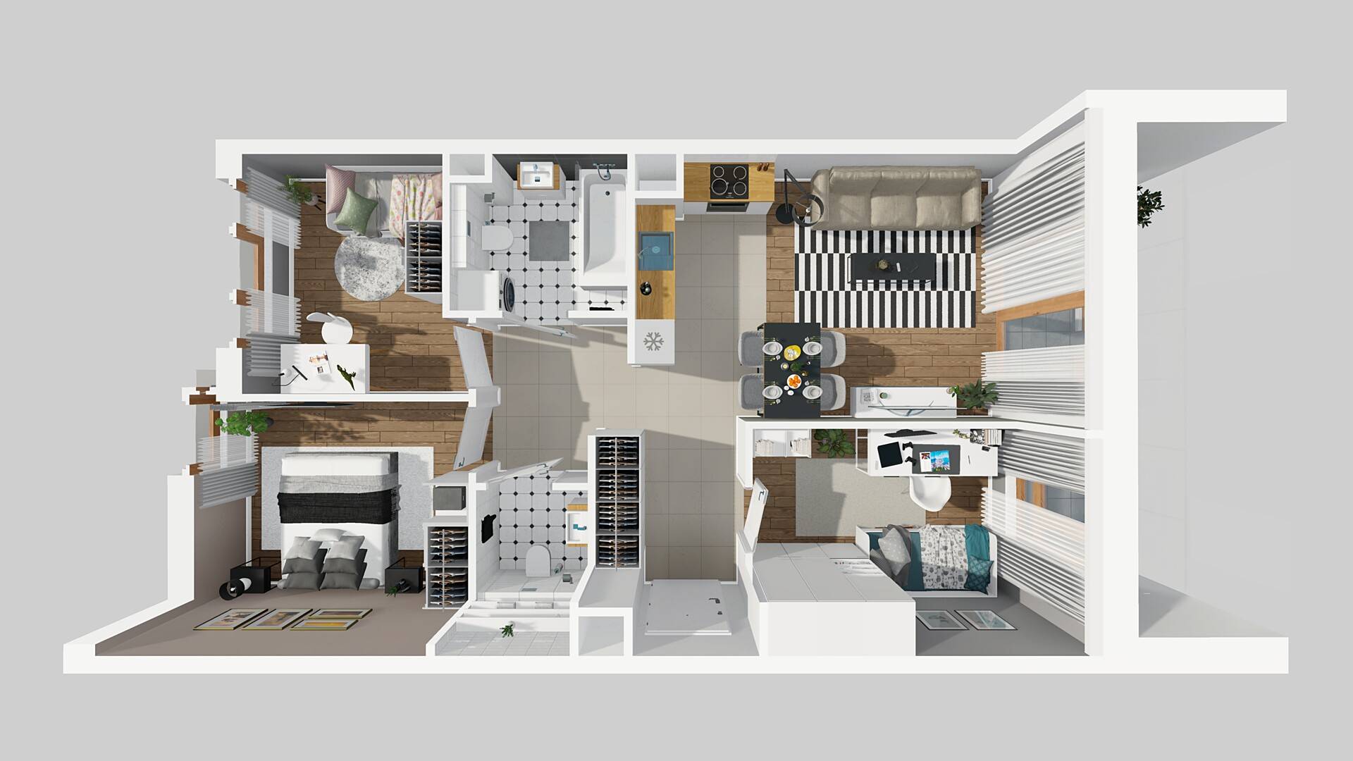 APARTAMENTY LITERACKA - lokal F 27, budynek F
