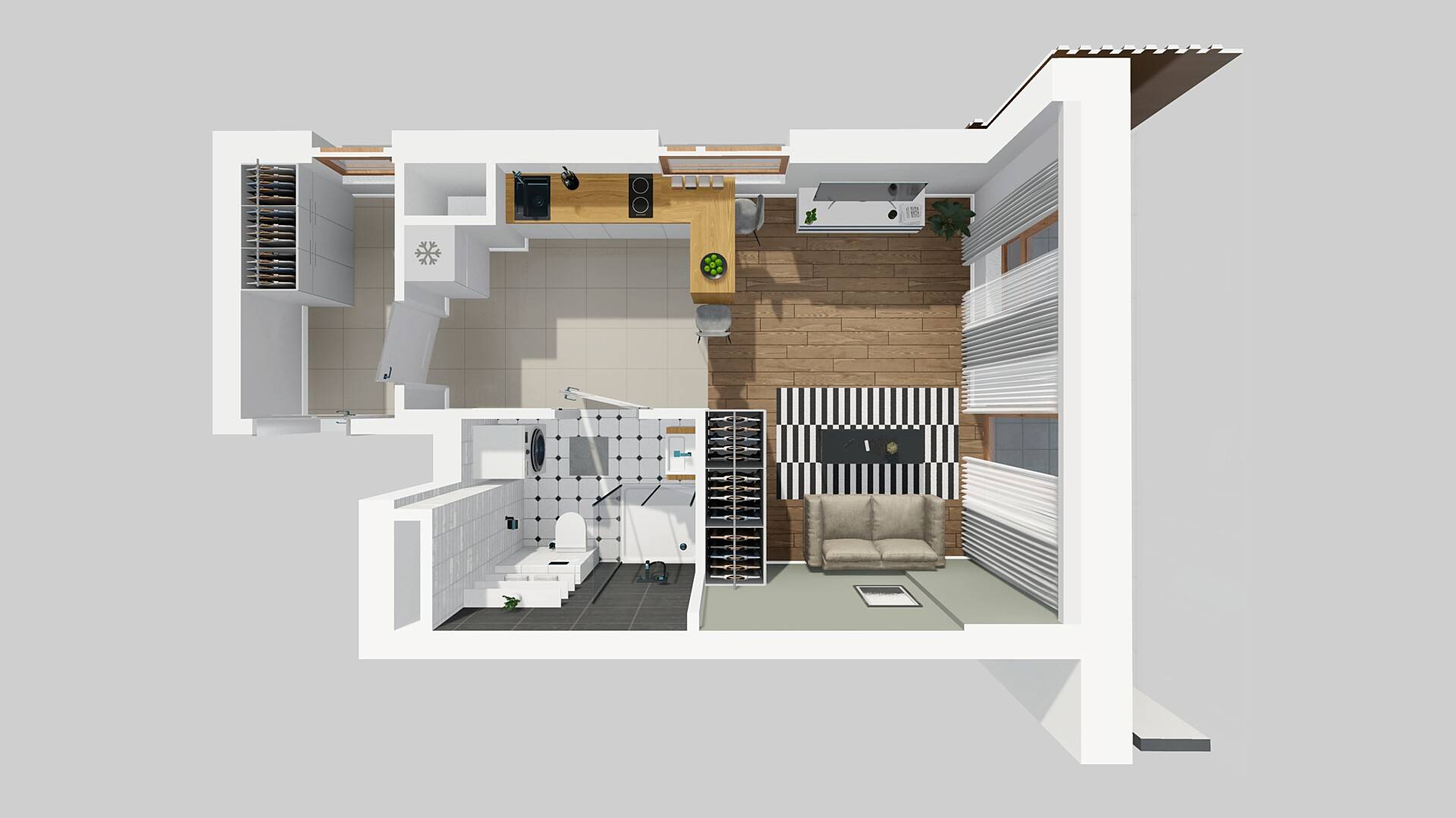 APARTAMENTY LITERACKA - lokal F 44, budynek F