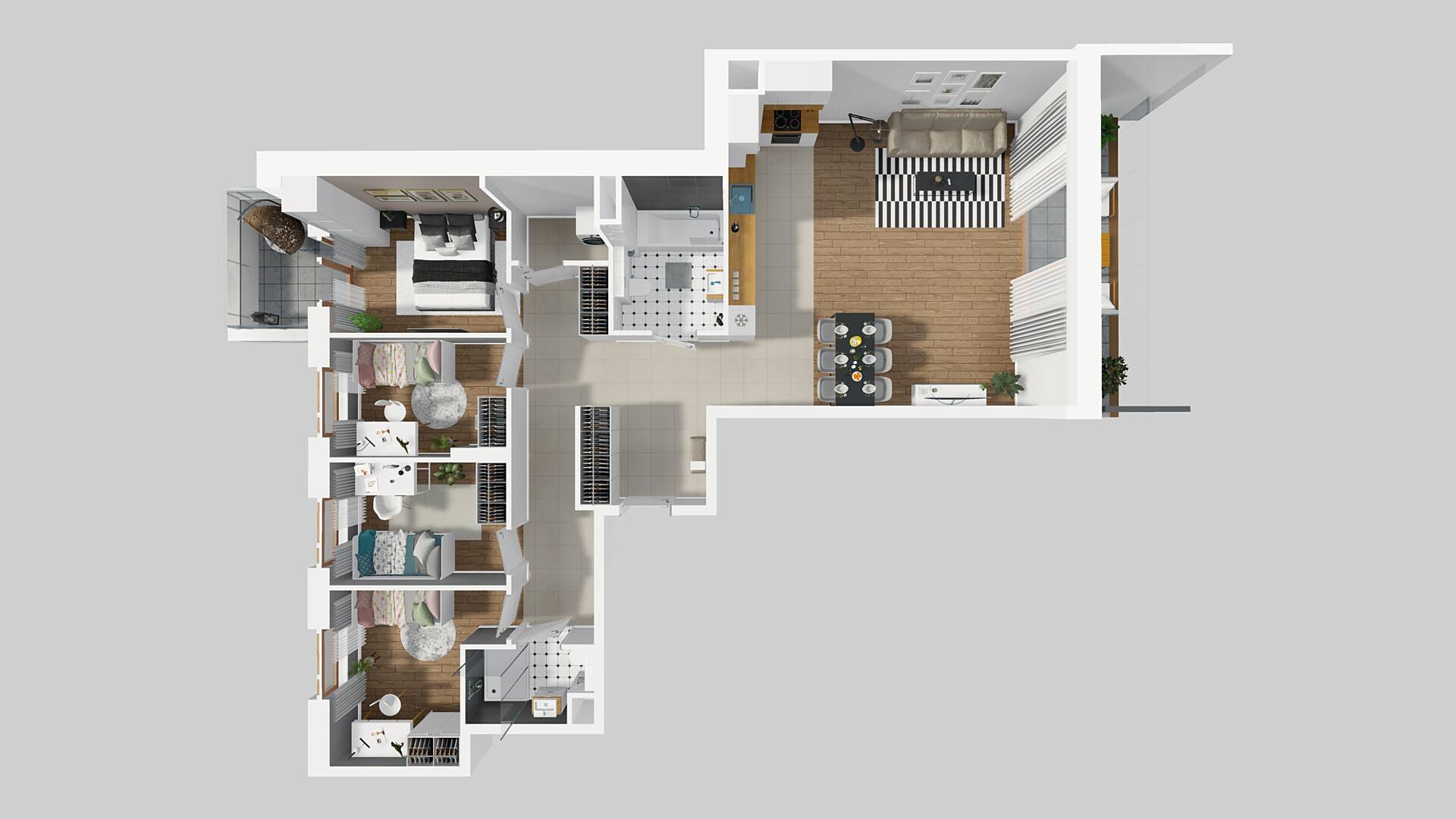 APARTAMENTY LITERACKA - lokal F 71, budynek F