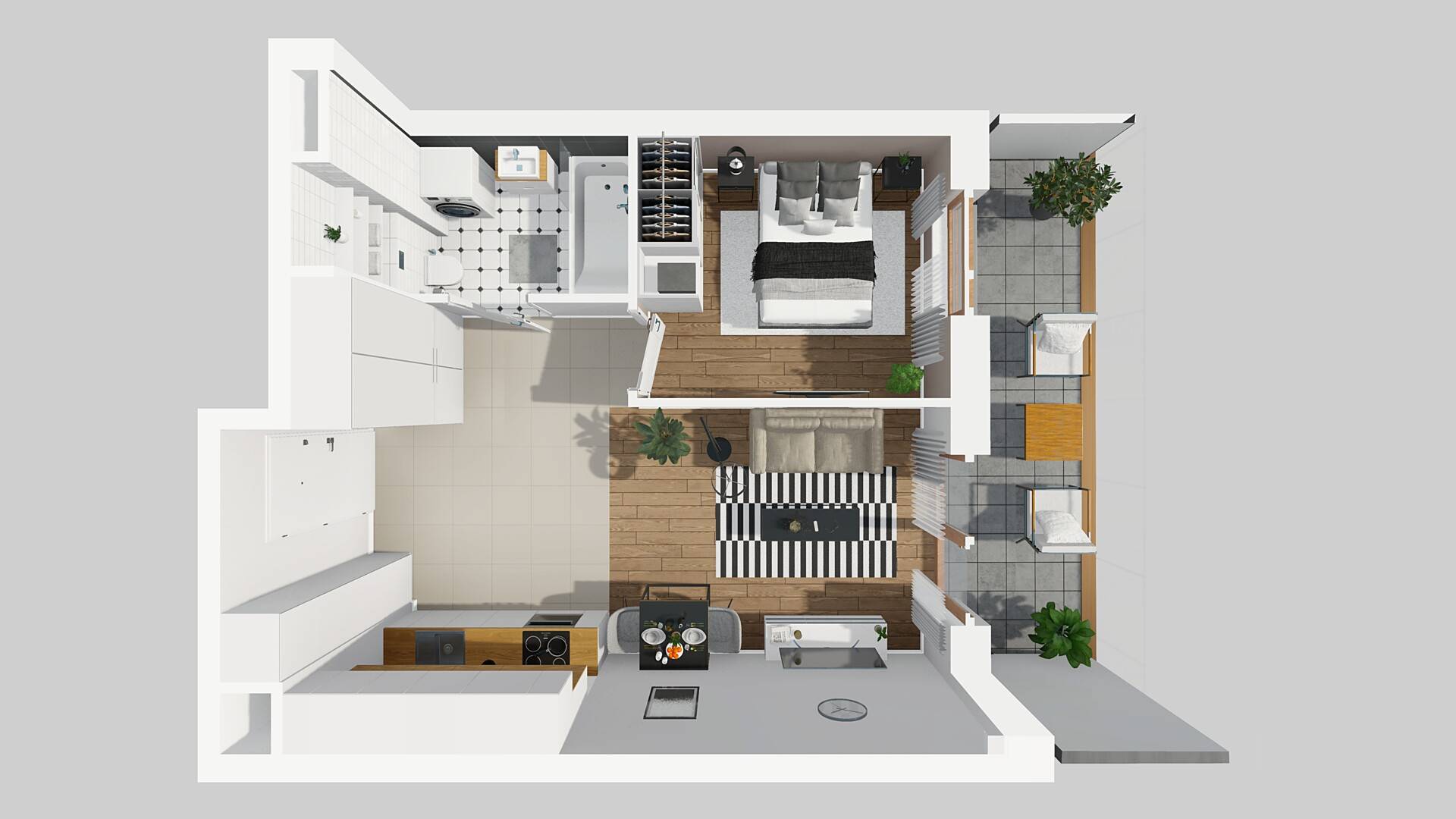 APARTAMENTY LITERACKA - lokal F 72, budynek F