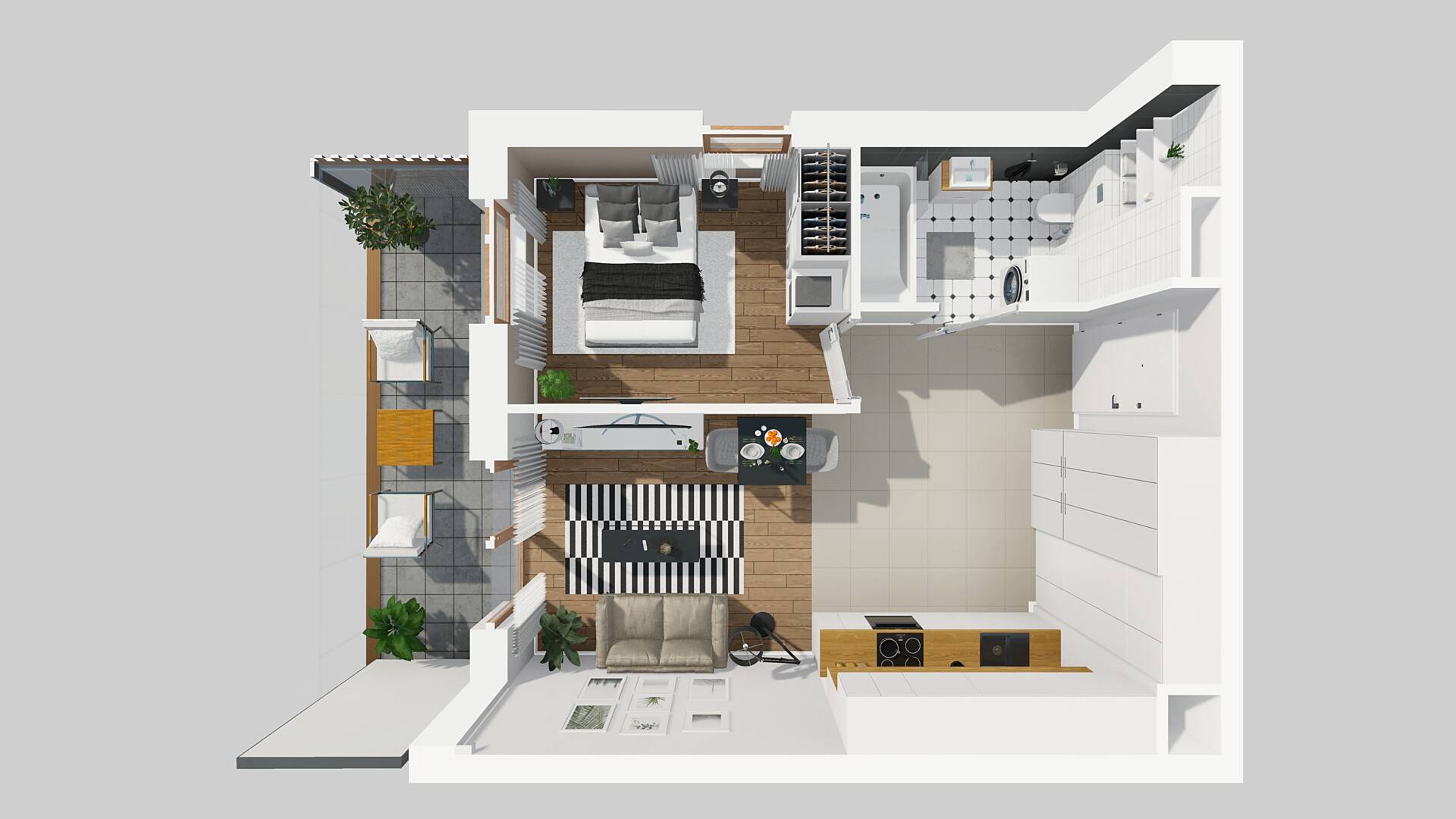 APARTAMENTY LITERACKA - lokal F 89, budynek F