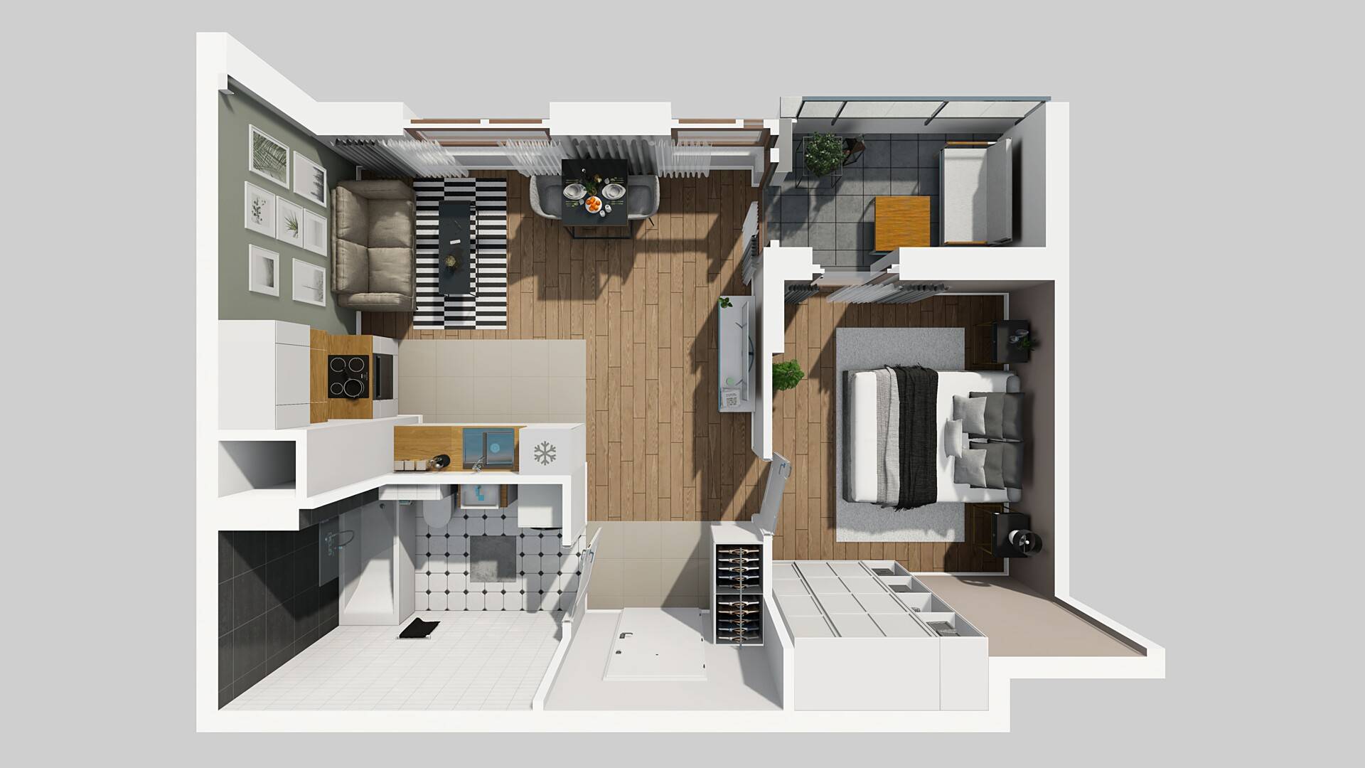 APARTAMENTY LITERACKA - lokal E 21, budynek E