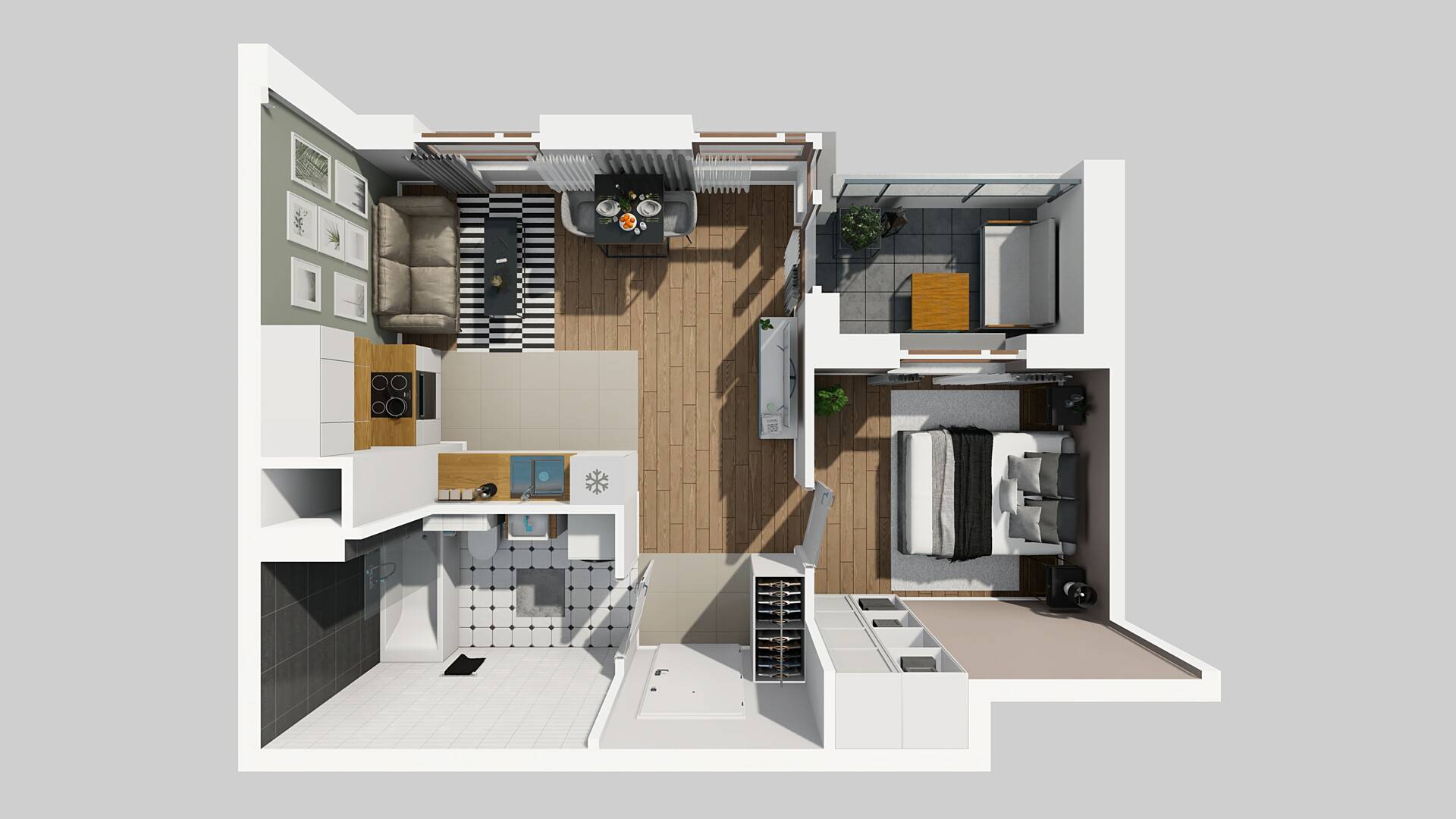 APARTAMENTY LITERACKA - lokal E 23, budynek E
