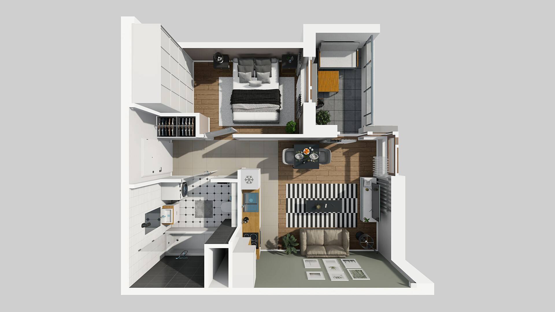 APARTAMENTY LITERACKA - lokal E 38, budynek E