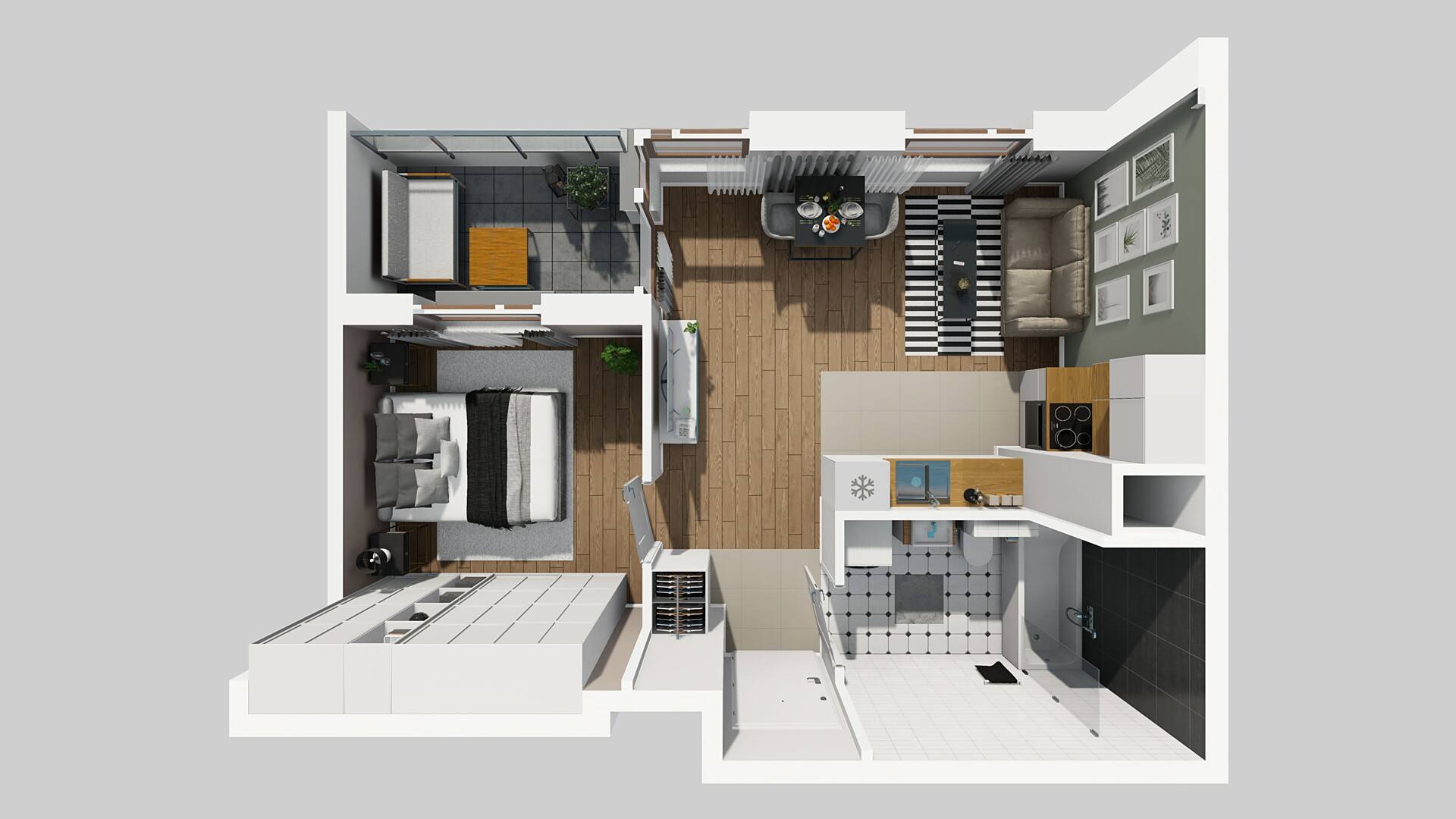 APARTAMENTY LITERACKA - lokal E 45, budynek E