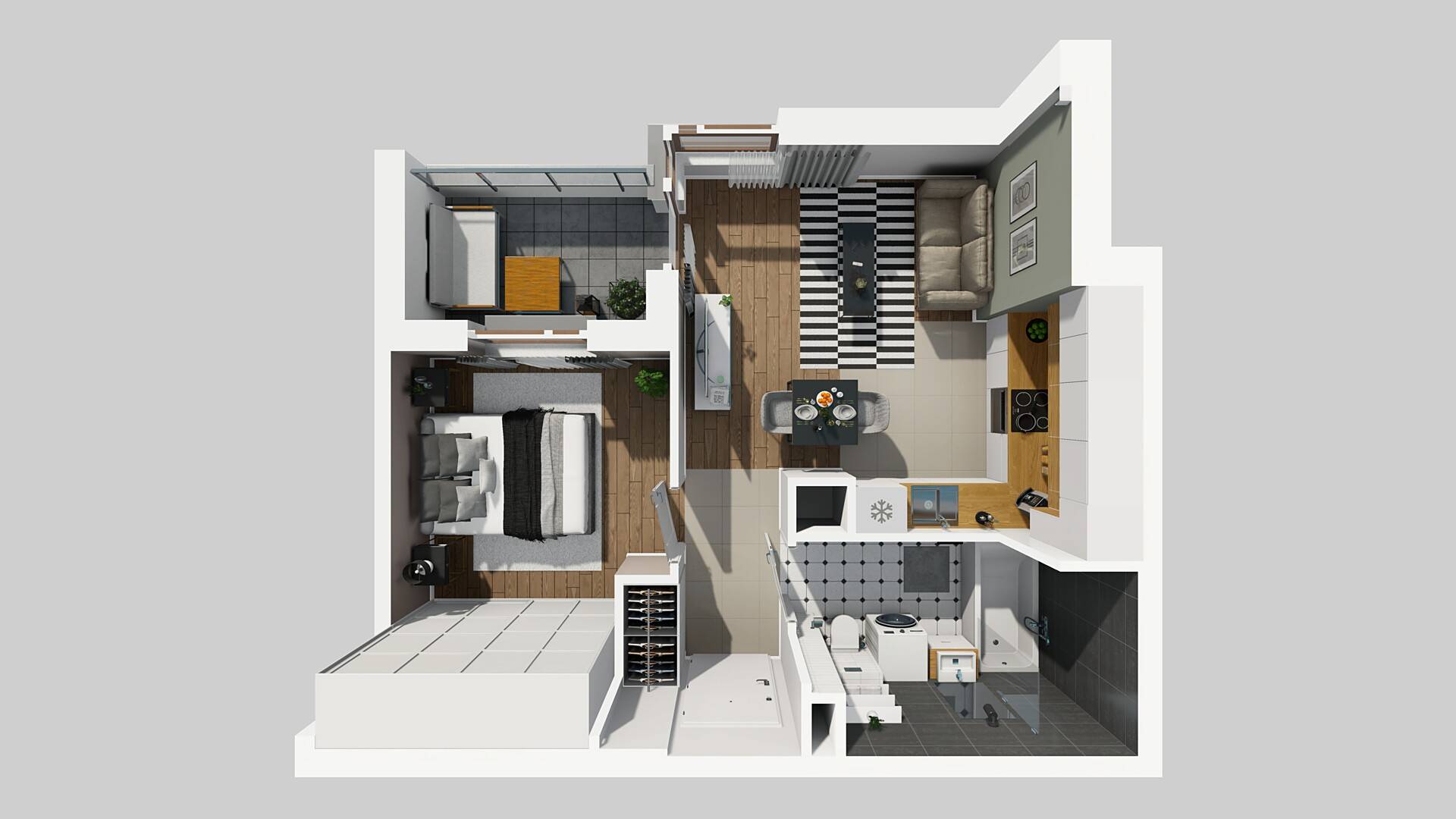 APARTAMENTY LITERACKA - lokal E 47, budynek E