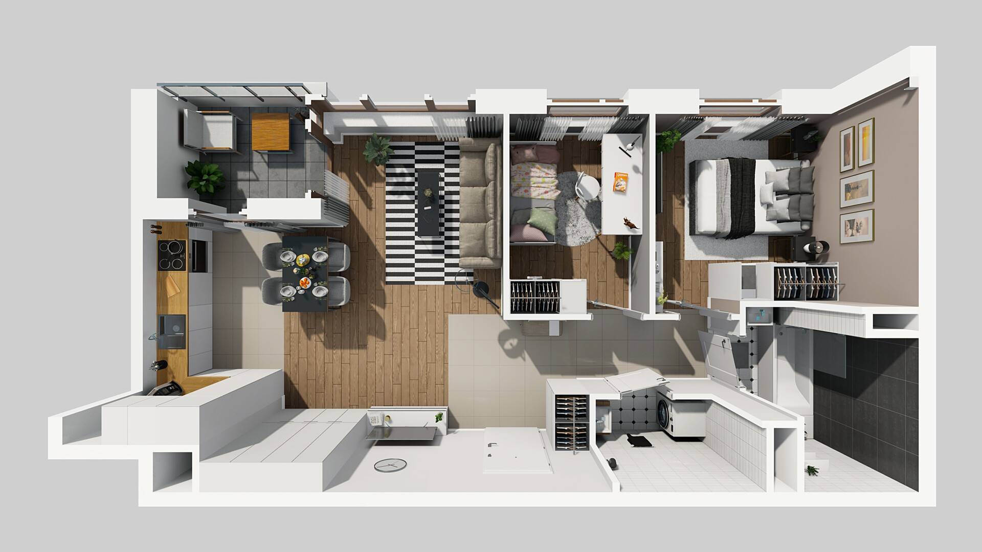 APARTAMENTY LITERACKA - lokal E 98, budynek E