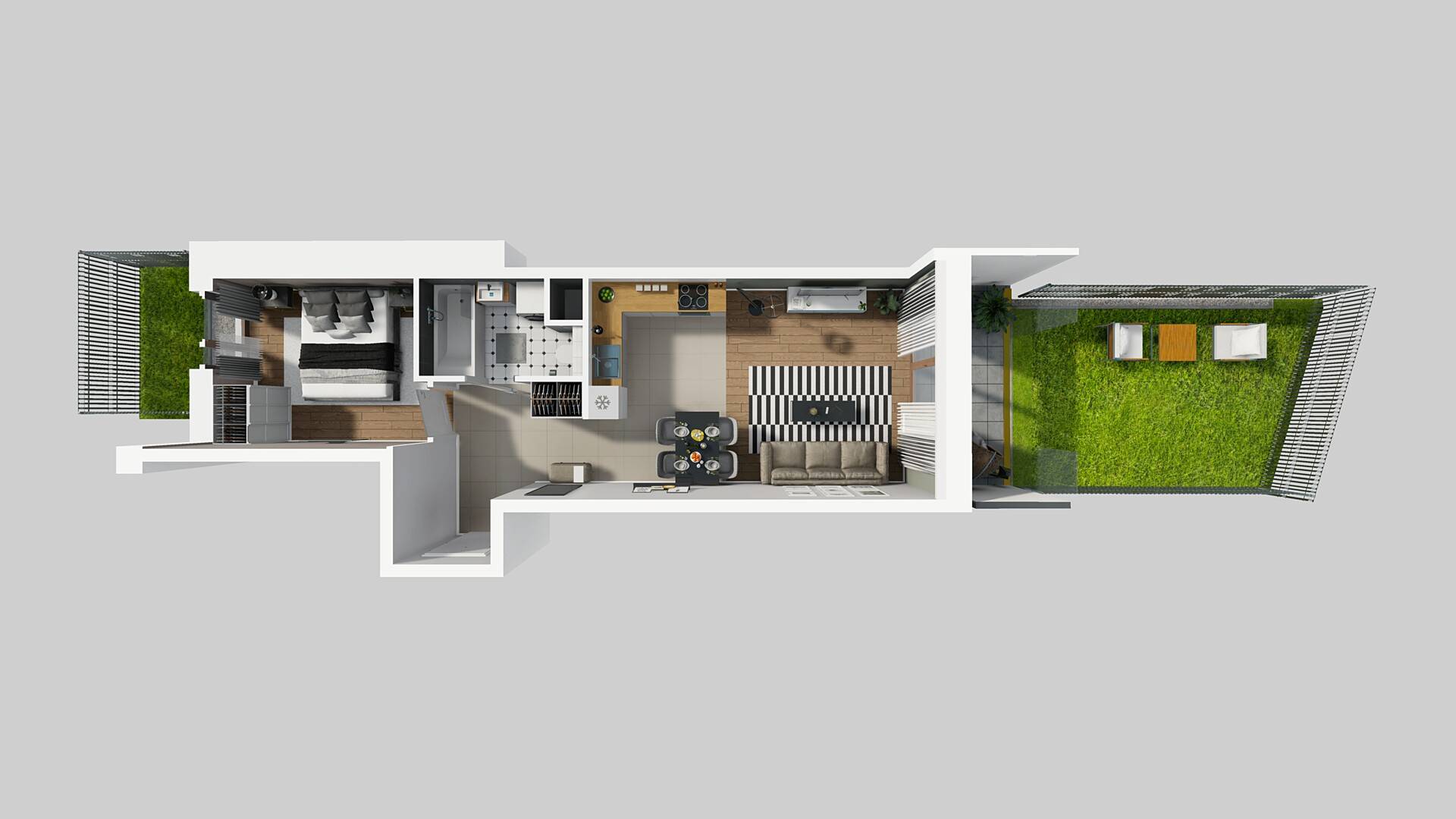 APARTAMENTY LITERACKA - lokal E 147, budynek E