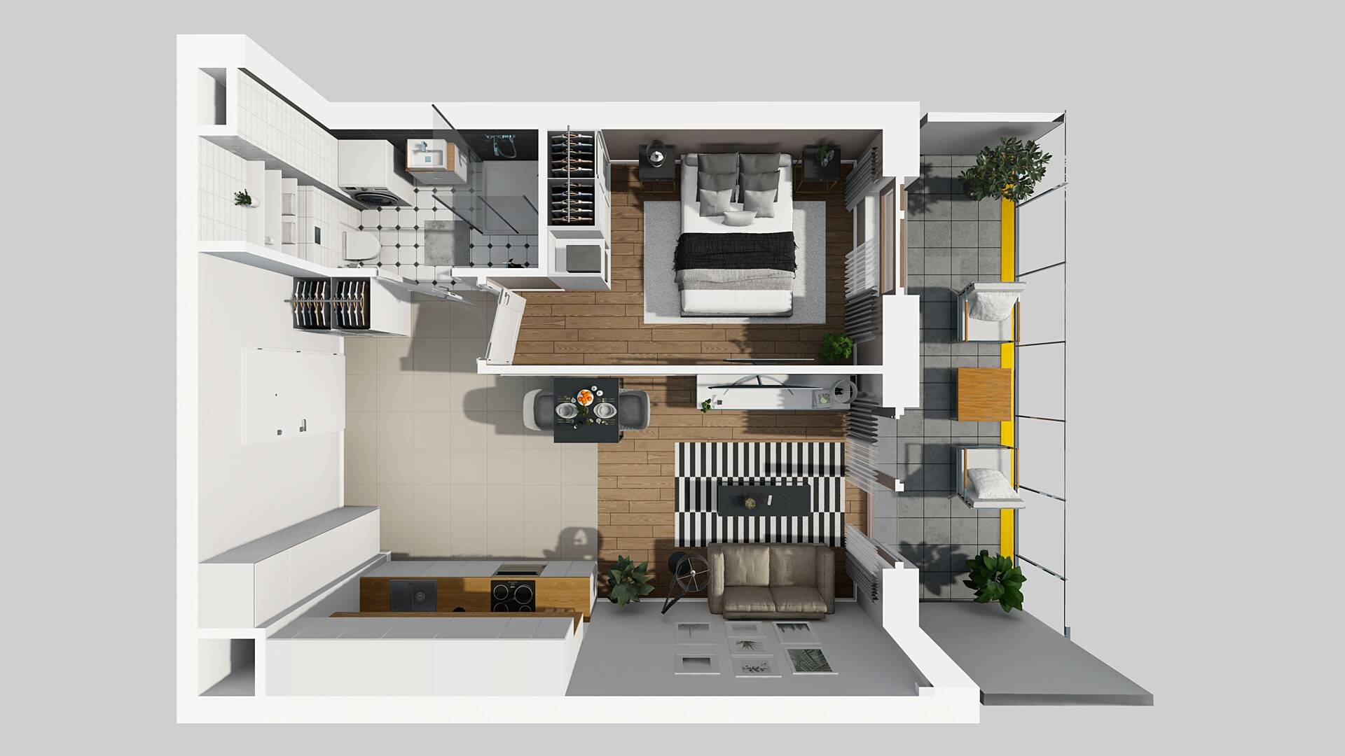 APARTAMENTY LITERACKA - lokal E 172, budynek E