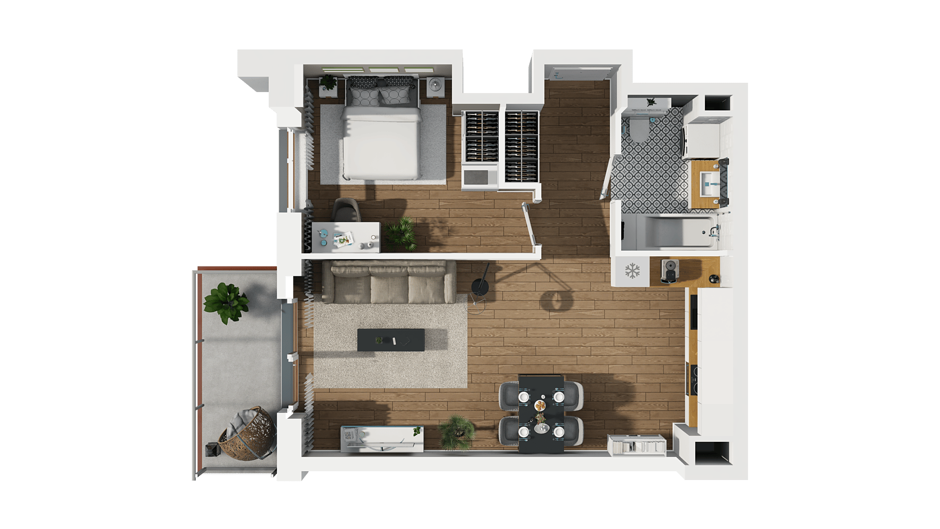 LOCUS 2 – inwestycja Dom Development - lokal B2 31, budynek B2