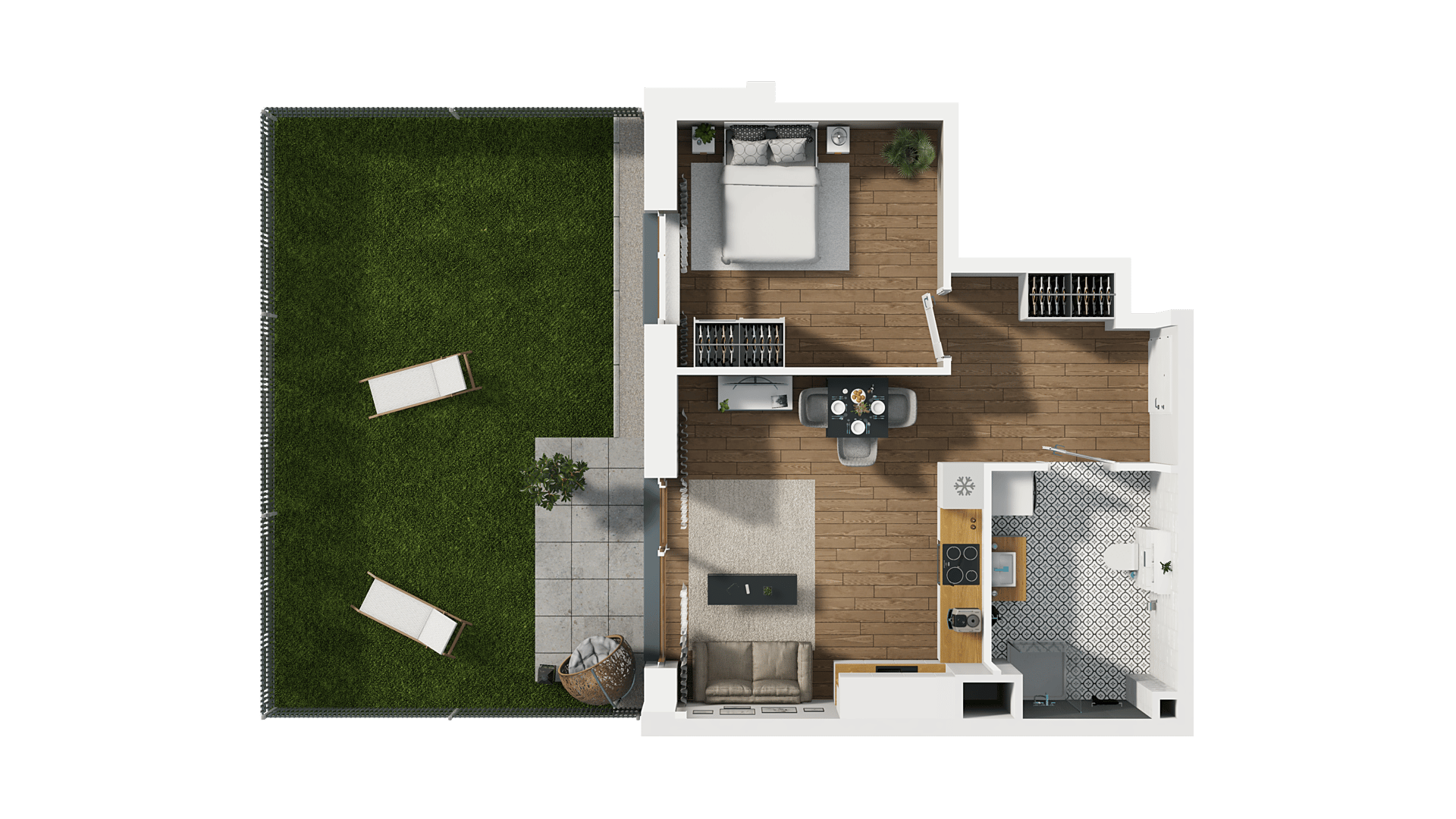 LOCUS 2 – inwestycja Dom Development - lokal B2 68, budynek B2