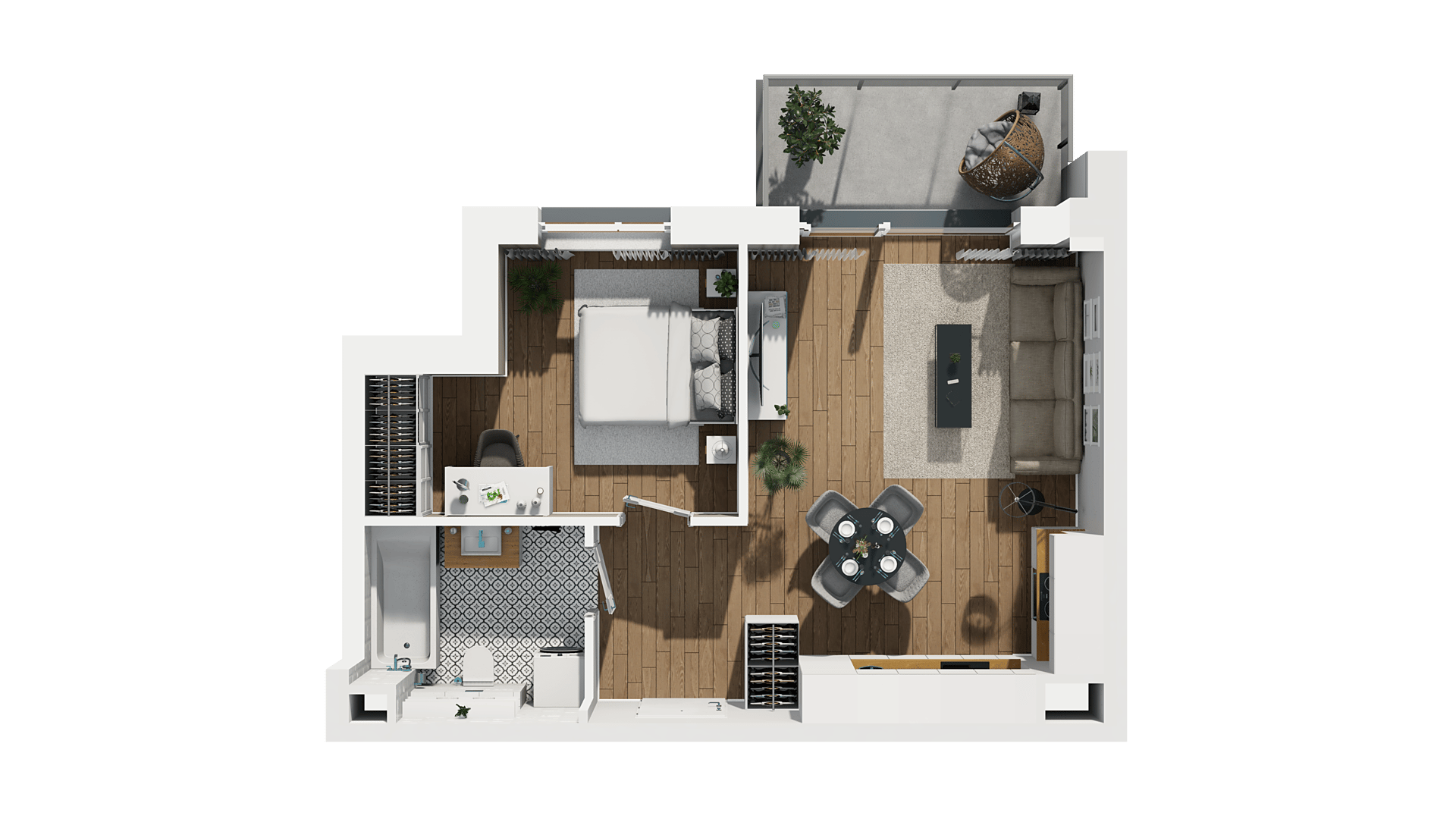 LOCUS 2 – inwestycja Dom Development - lokal B2 70, budynek B2