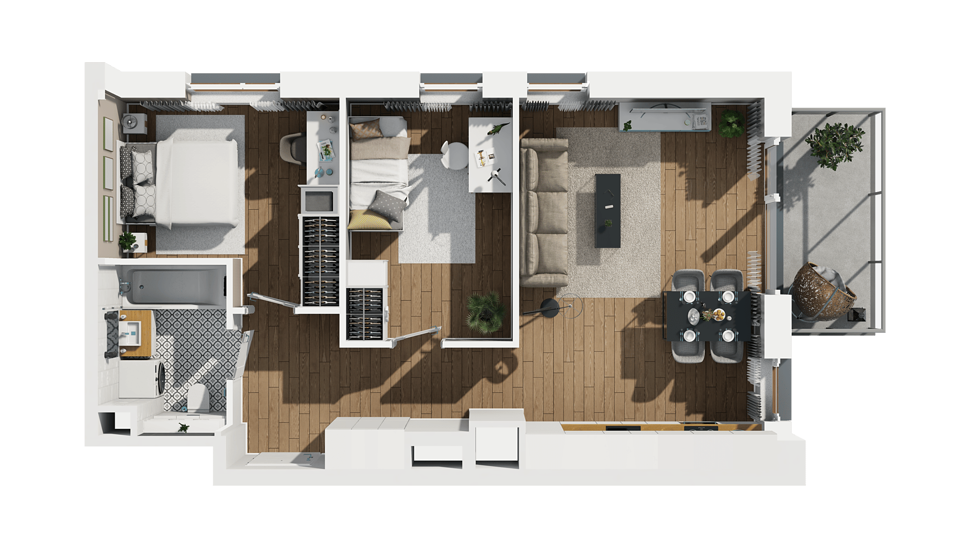 LOCUS 2 – inwestycja Dom Development - lokal B2 96, budynek B2
