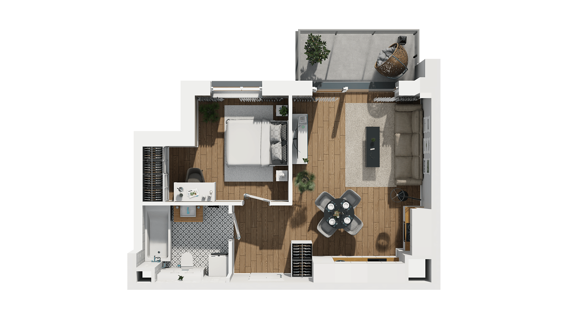 LOCUS 2 – inwestycja Dom Development - lokal B2 100, budynek B2
