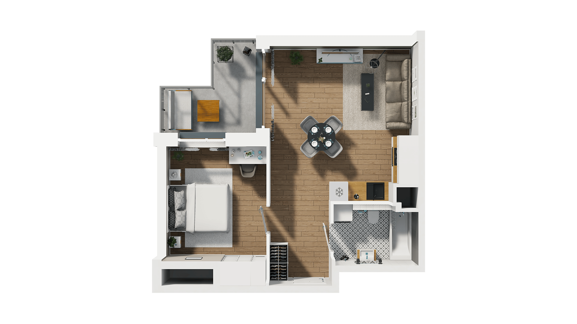 LOCUS 2 – inwestycja Dom Development - lokal B1 24, budynek B1