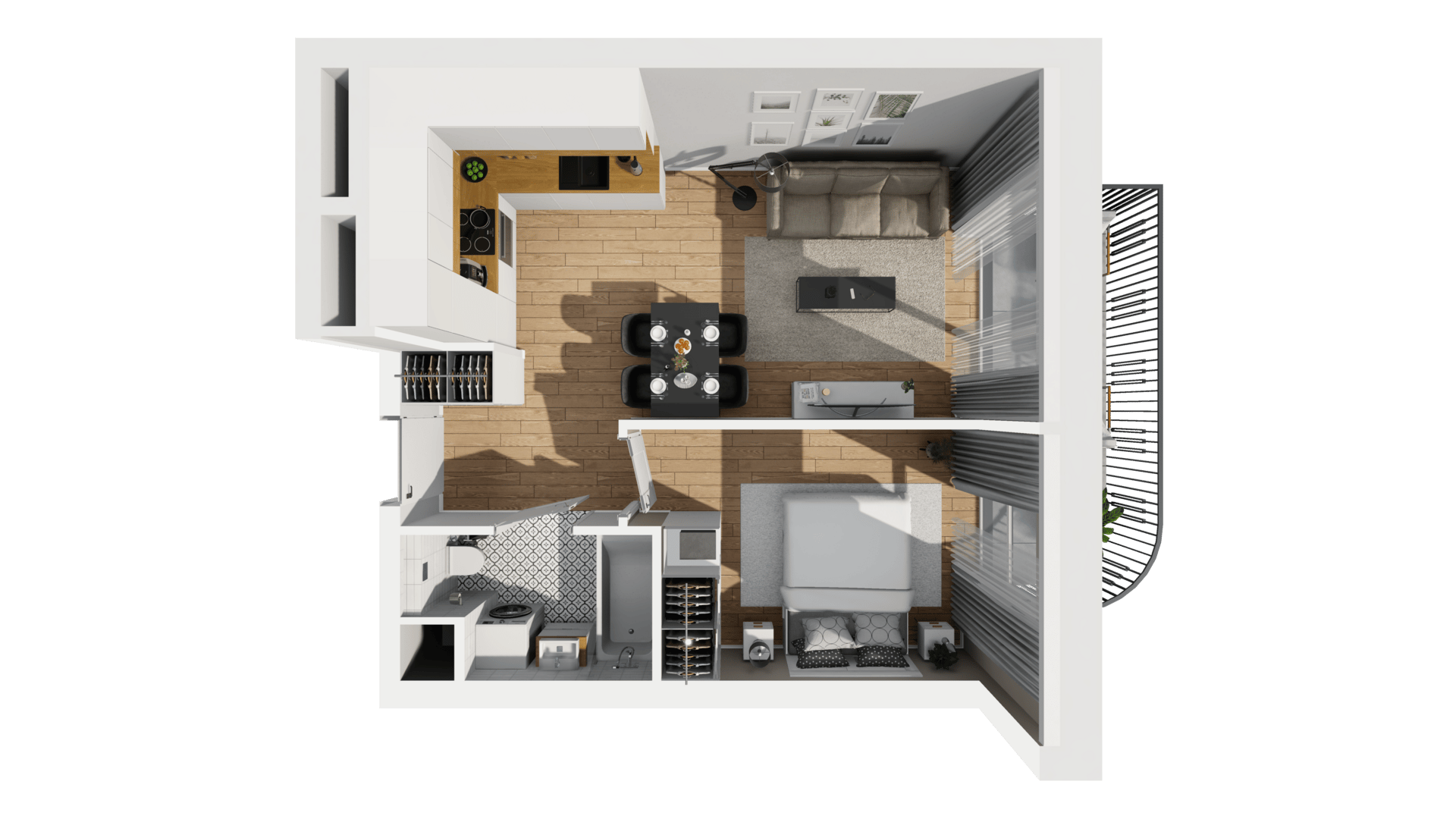 ESENCJA – inwestycja Dom Development - lokal A 42, budynek A