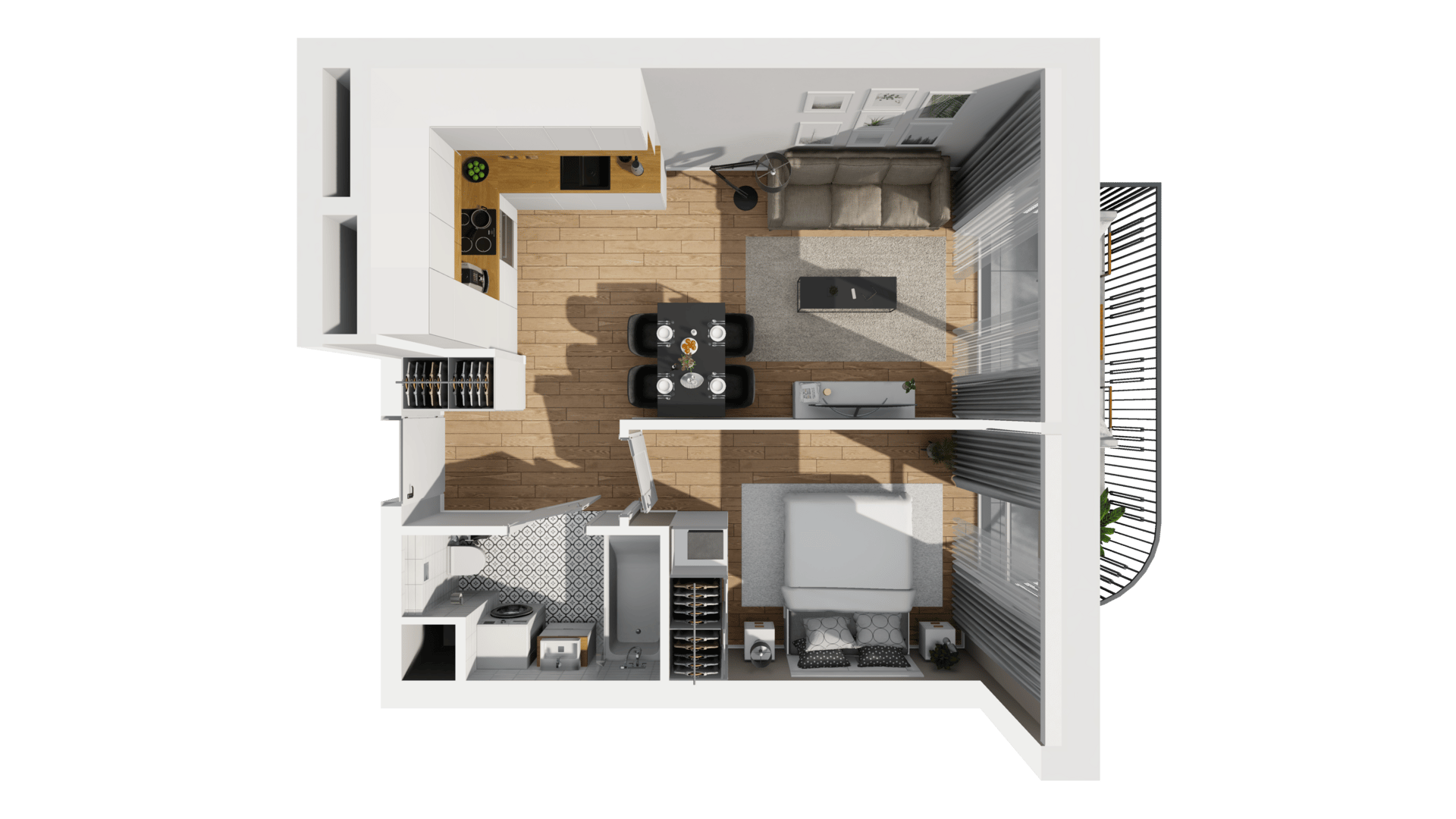 ESENCJA – inwestycja Dom Development - lokal A 55, budynek A