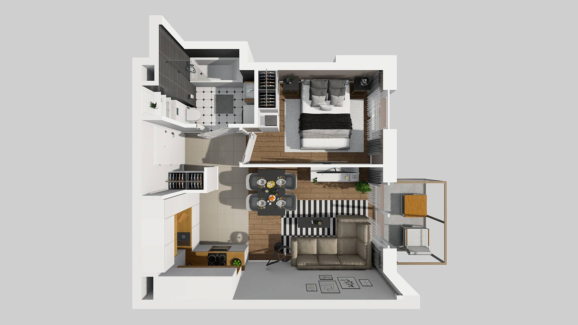 APARTAMENTY KAMIEŃSKIEGO - lokal A 28, budynek A