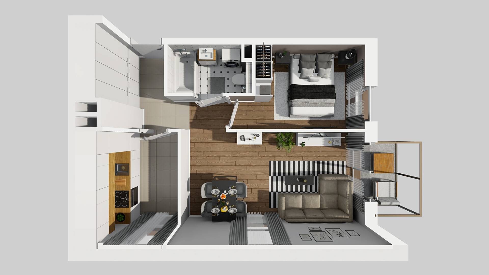 APARTAMENTY KAMIEŃSKIEGO - lokal A 29, budynek A