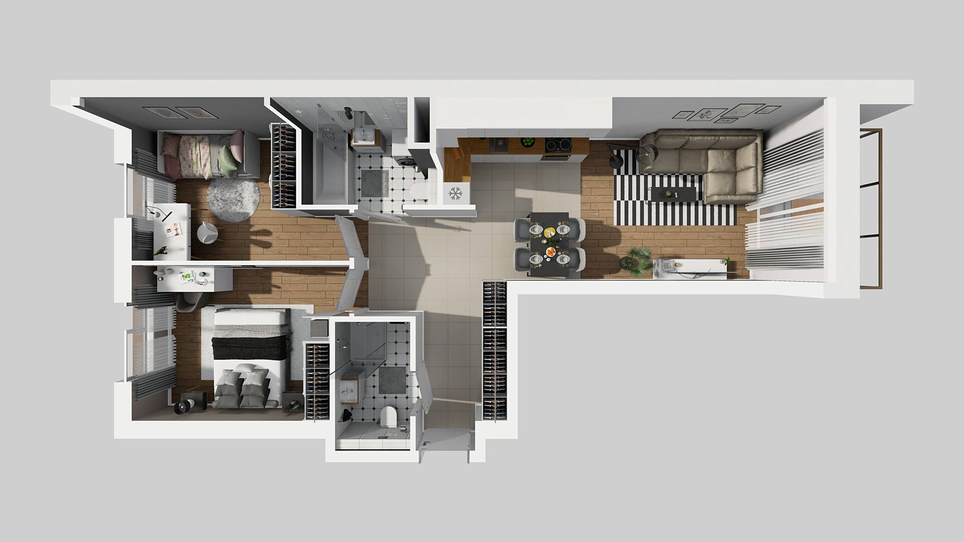 APARTAMENTY KAMIEŃSKIEGO - lokal B 4, budynek B