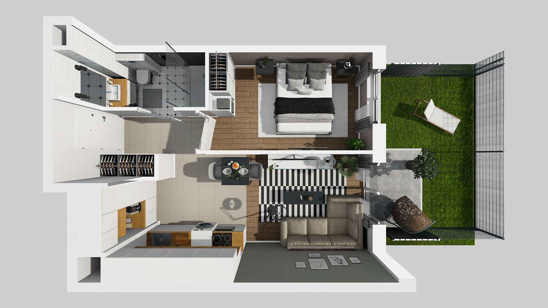 OSIEDLE RAPSODIA – inwestycja Dom Development - lokal E 45, budynek E