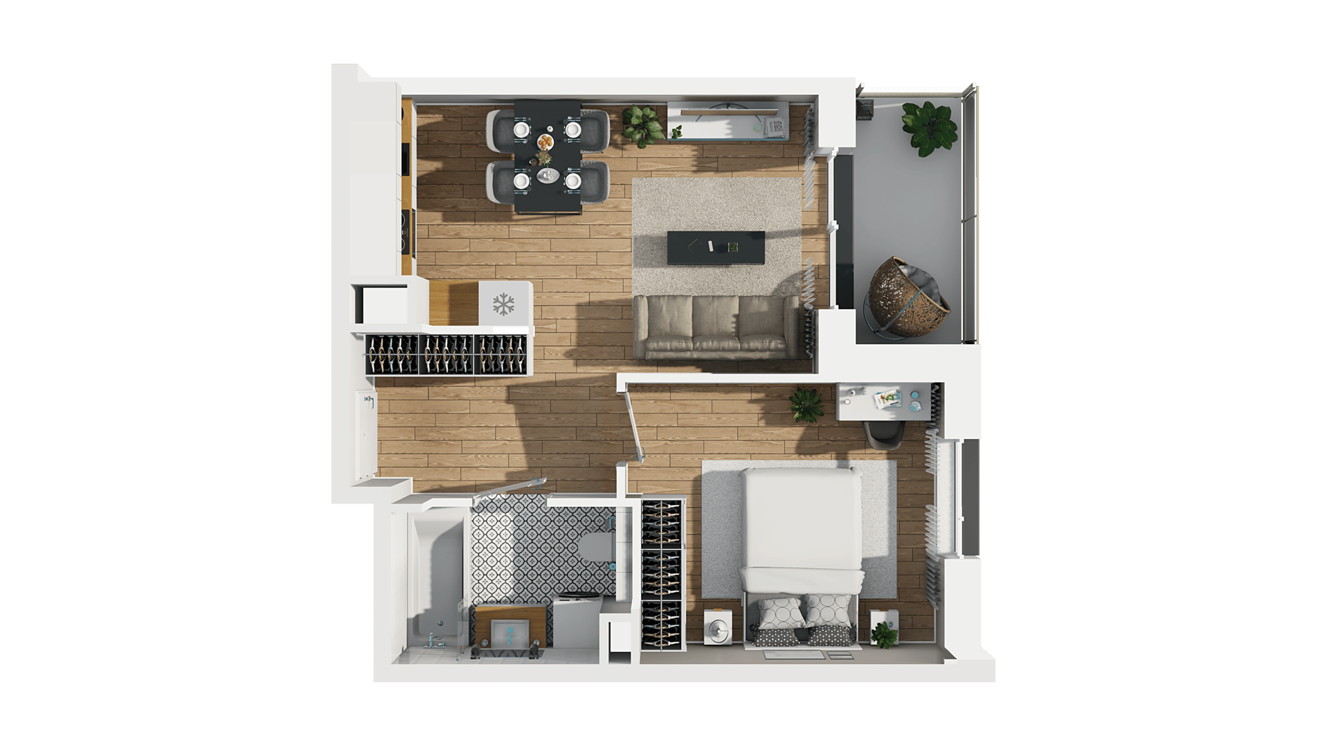 WARSZAWSKA – inwestycja Dom Development - lokal A 43, budynek A
