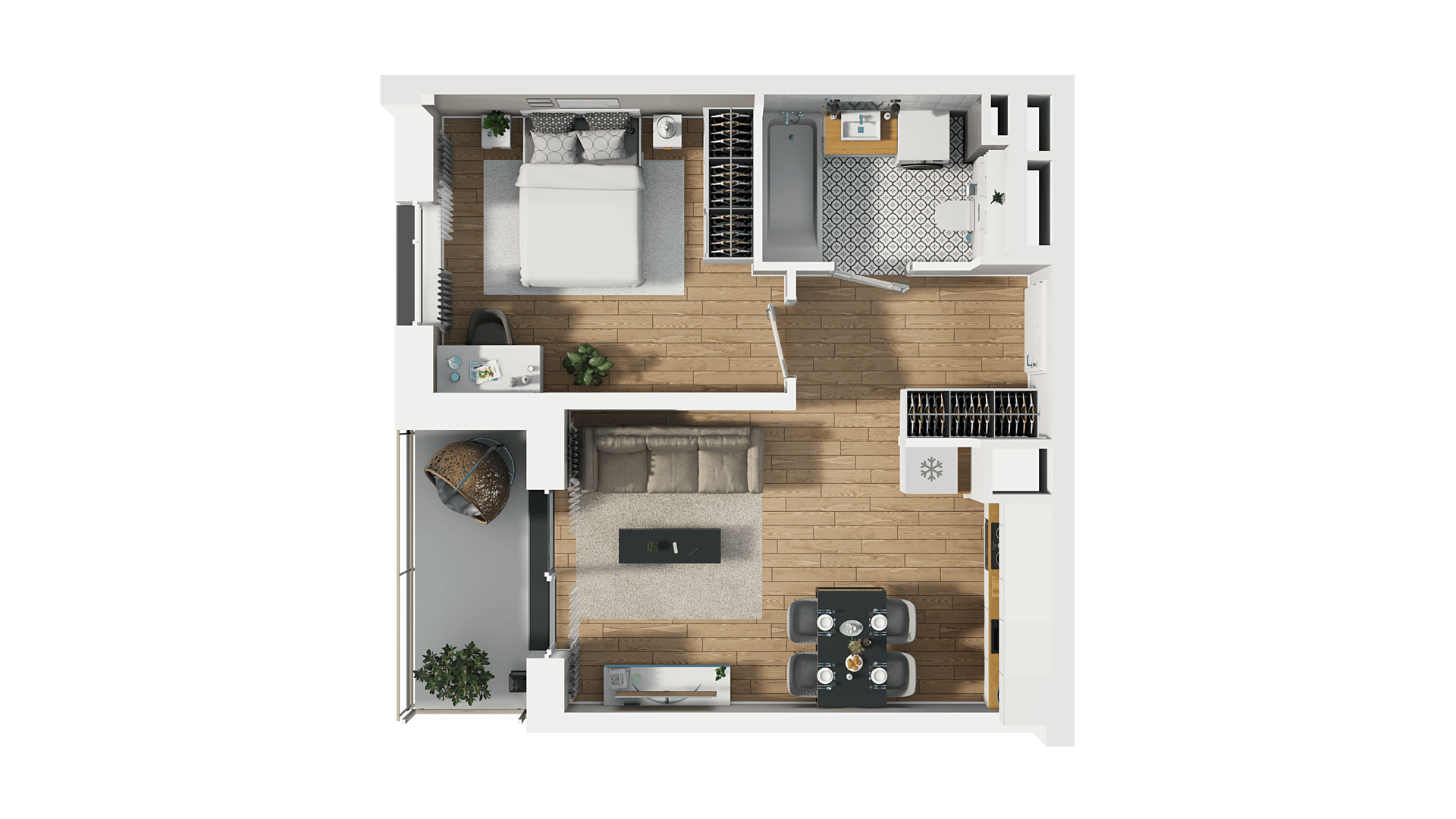 WARSZAWSKA – inwestycja Dom Development - lokal A 65, budynek A