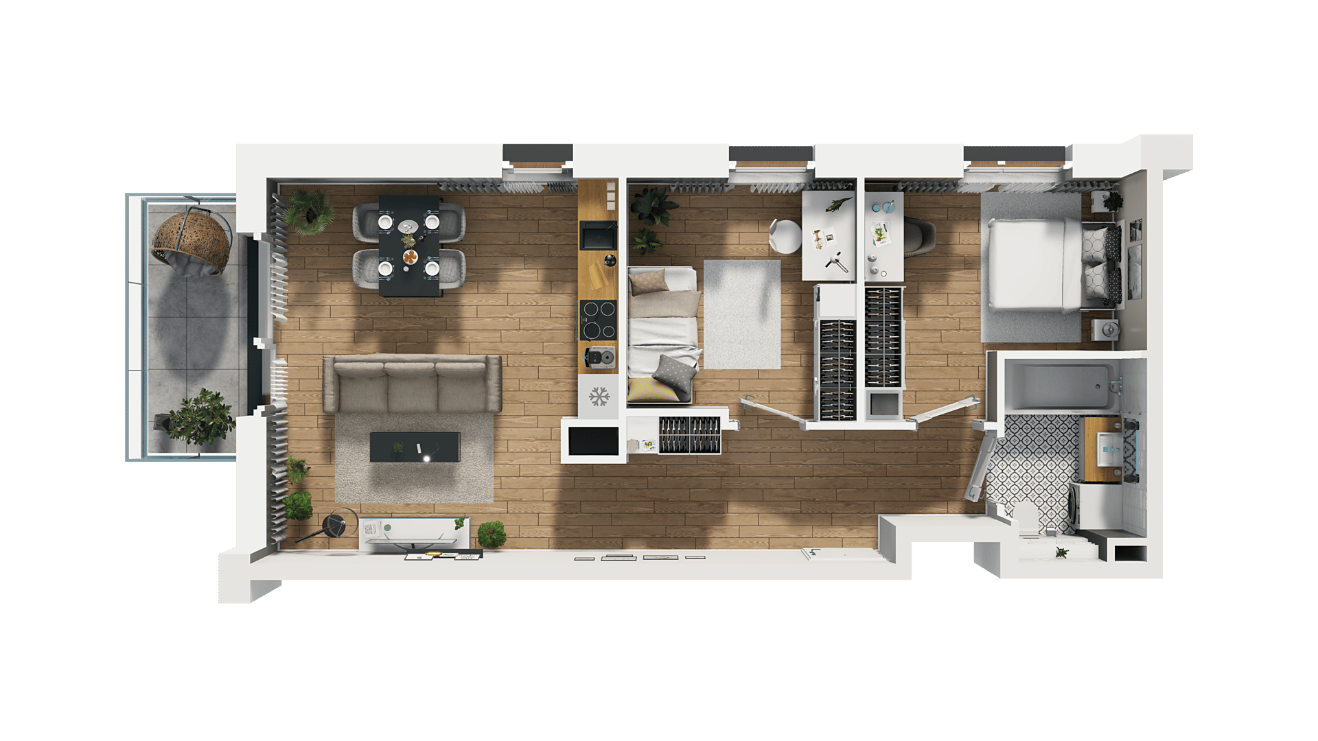 WARSZAWSKA – inwestycja Dom Development - lokal B 29, budynek B