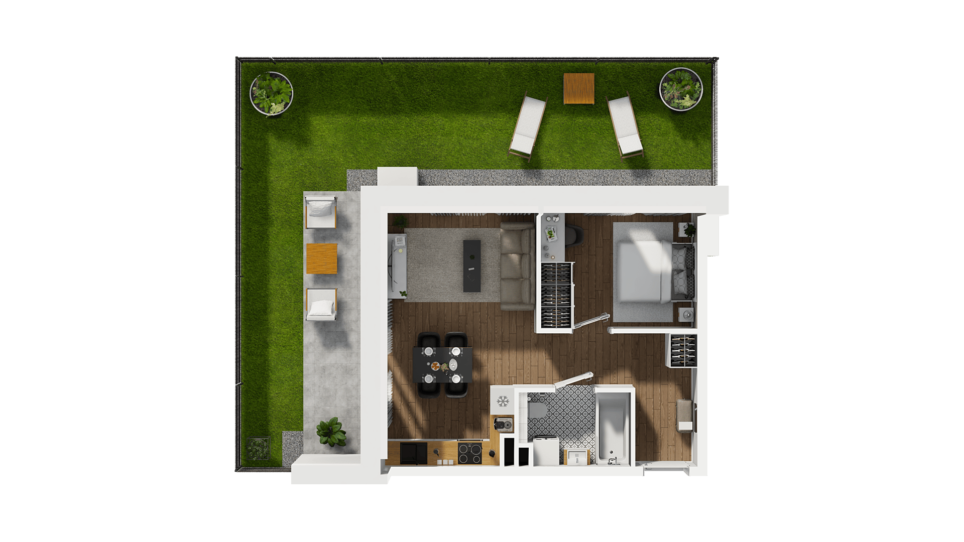 WARSZAWSKA – inwestycja Dom Development - lokal C 6, budynek C