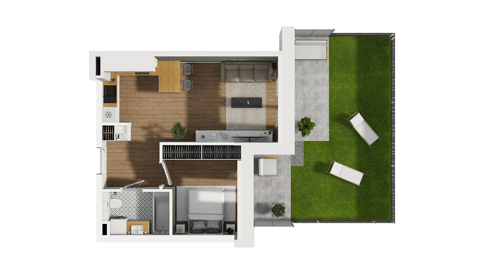WARSZAWSKA – inwestycja Dom Development - lokal C 8, budynek C