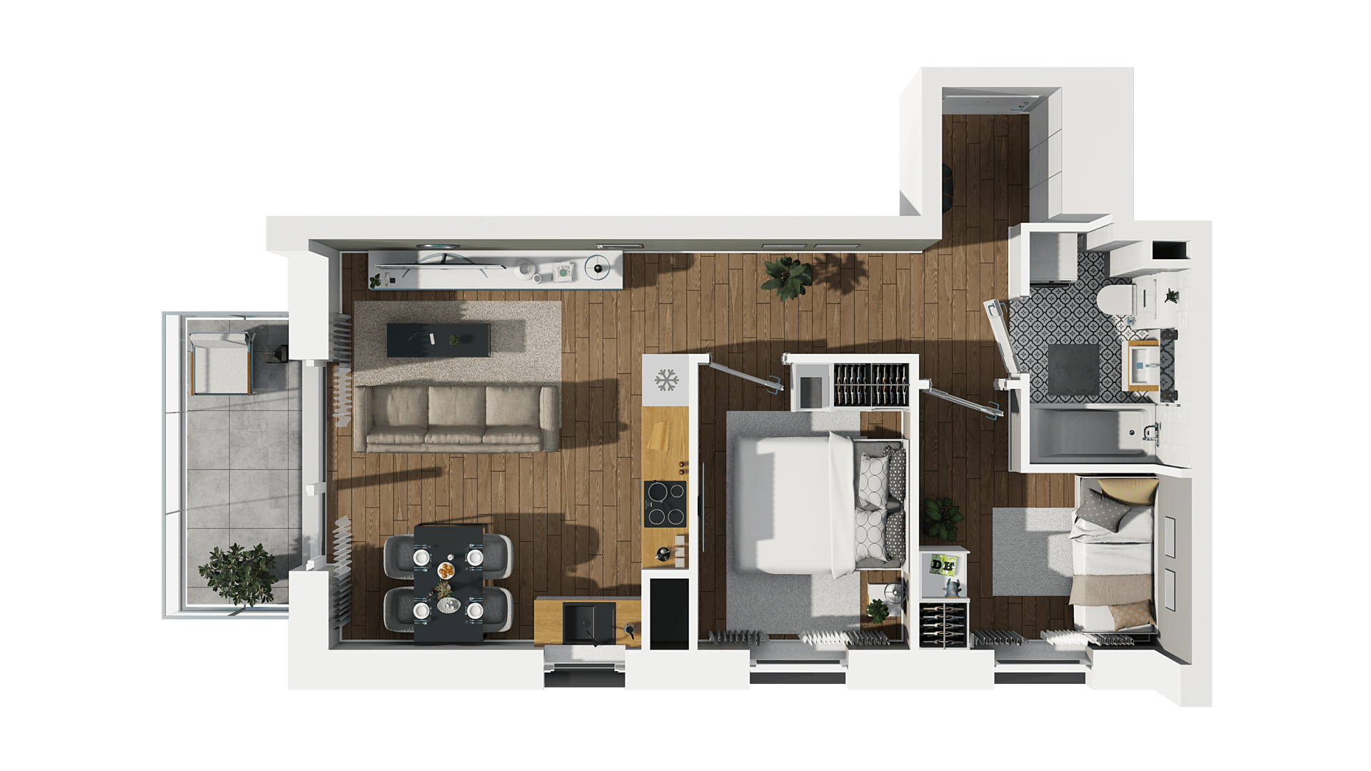 WARSZAWSKA – inwestycja Dom Development - lokal C 27, budynek C