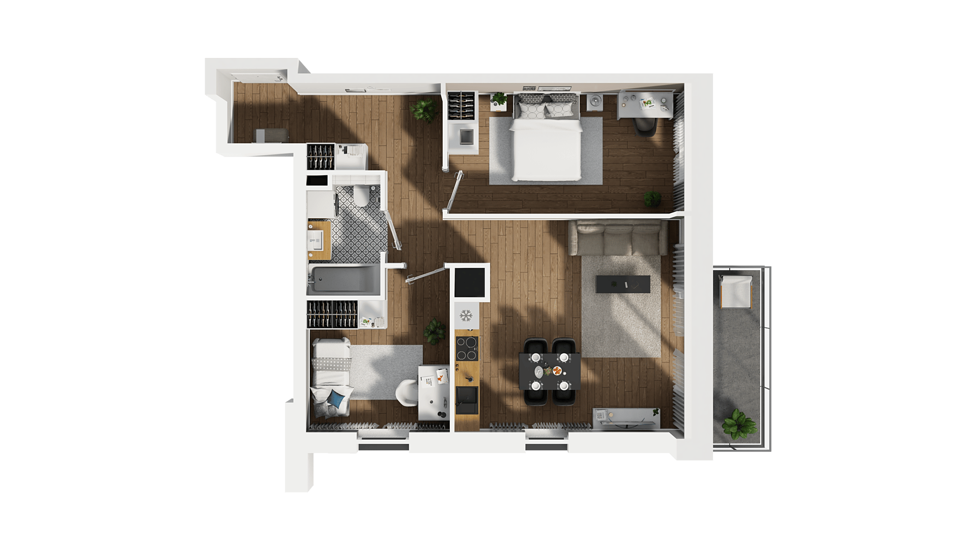 WARSZAWSKA – inwestycja Dom Development - lokal C 31, budynek C