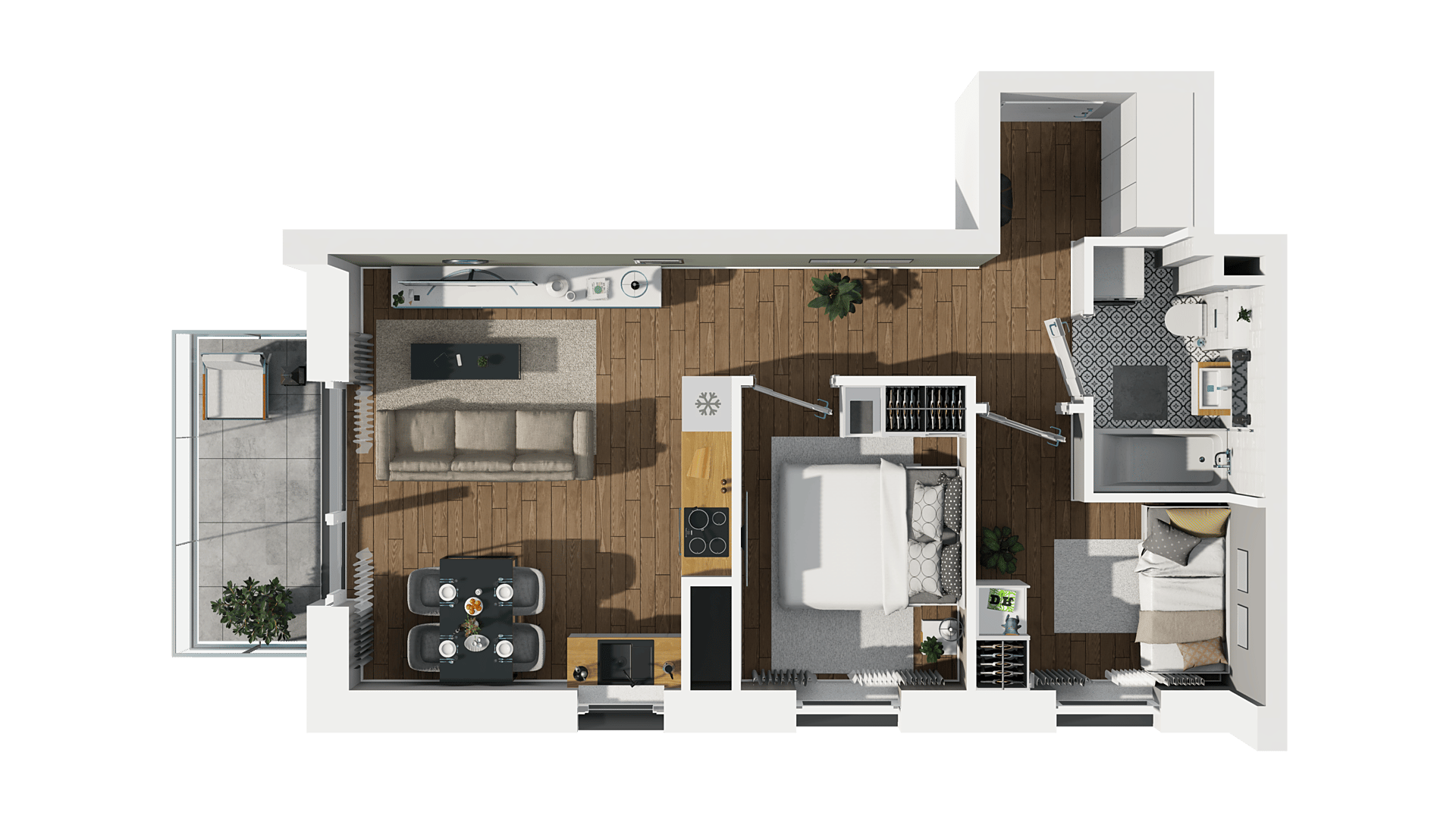 WARSZAWSKA – inwestycja Dom Development - lokal D 35, budynek D