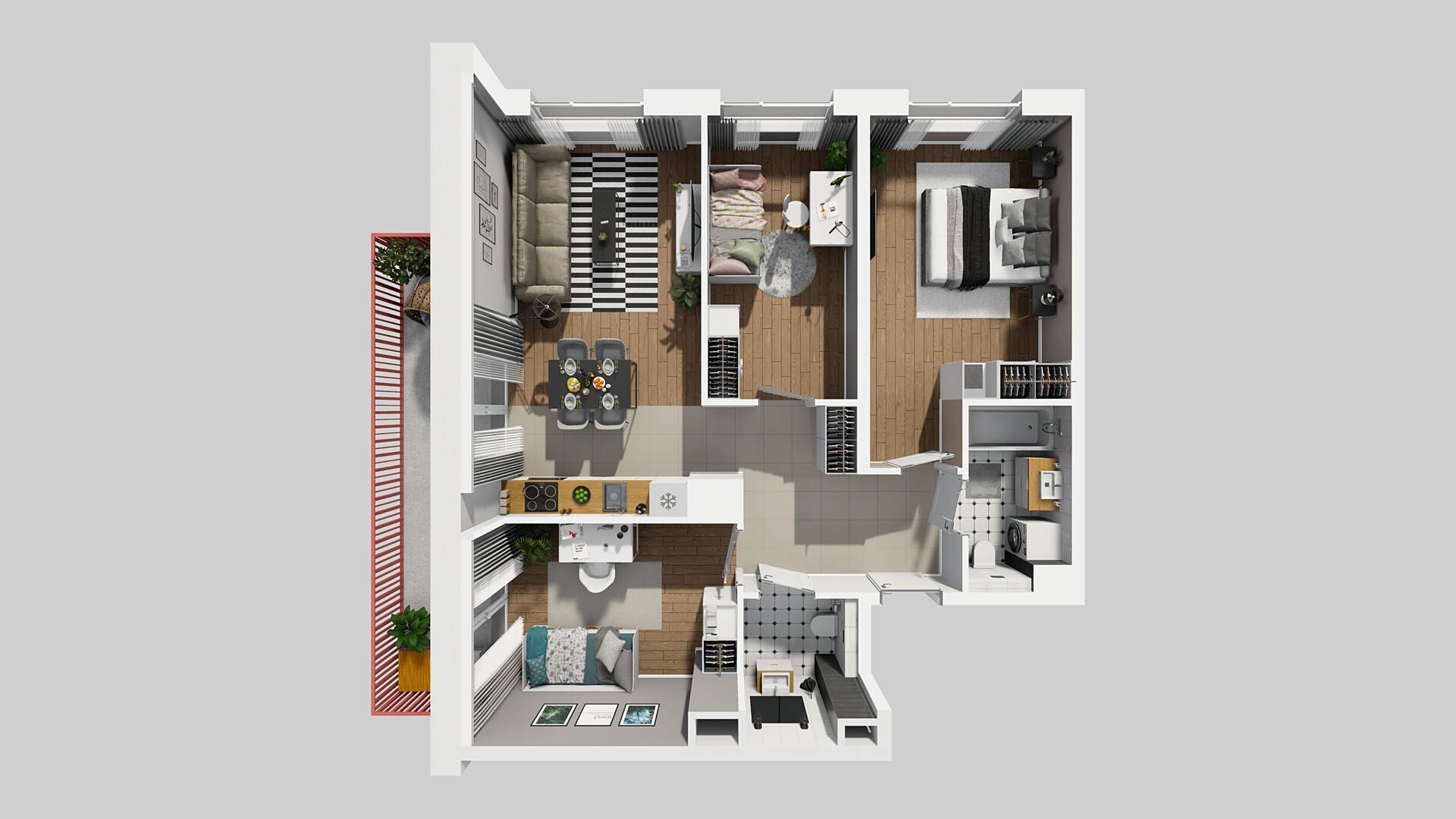 PRZYSTANEK PRĄDNIK – inwestycja Dom Development - lokal D-21, budynek D