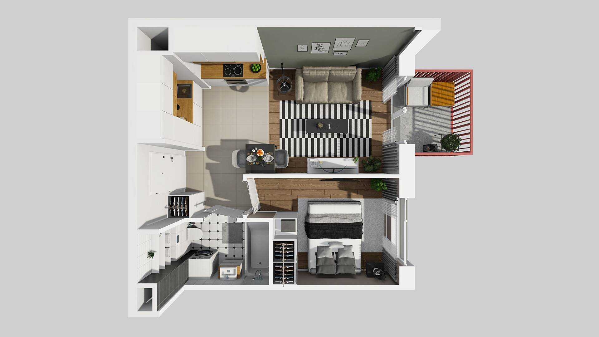 PRZYSTANEK PRĄDNIK – inwestycja Dom Development - lokal D-27, budynek D