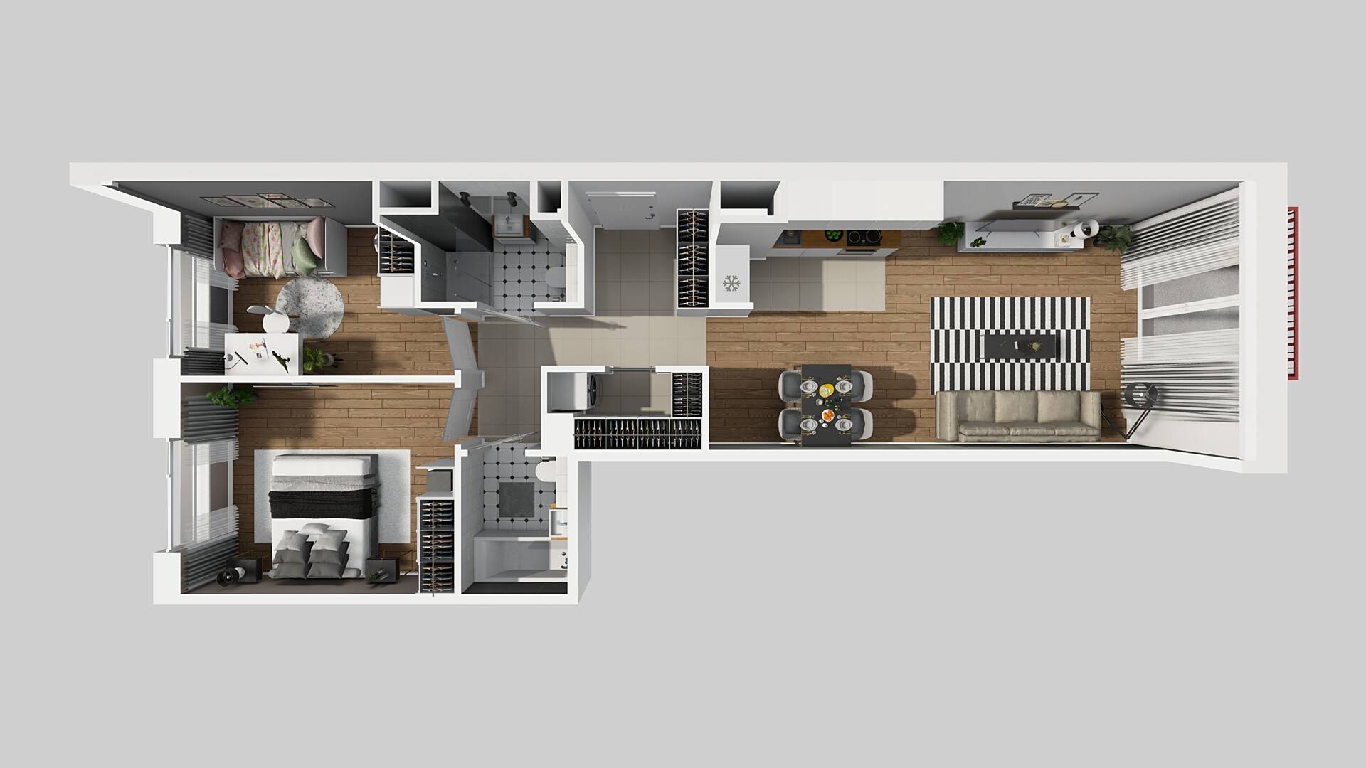 PRZYSTANEK PRĄDNIK – inwestycja Dom Development - lokal D-33, budynek D