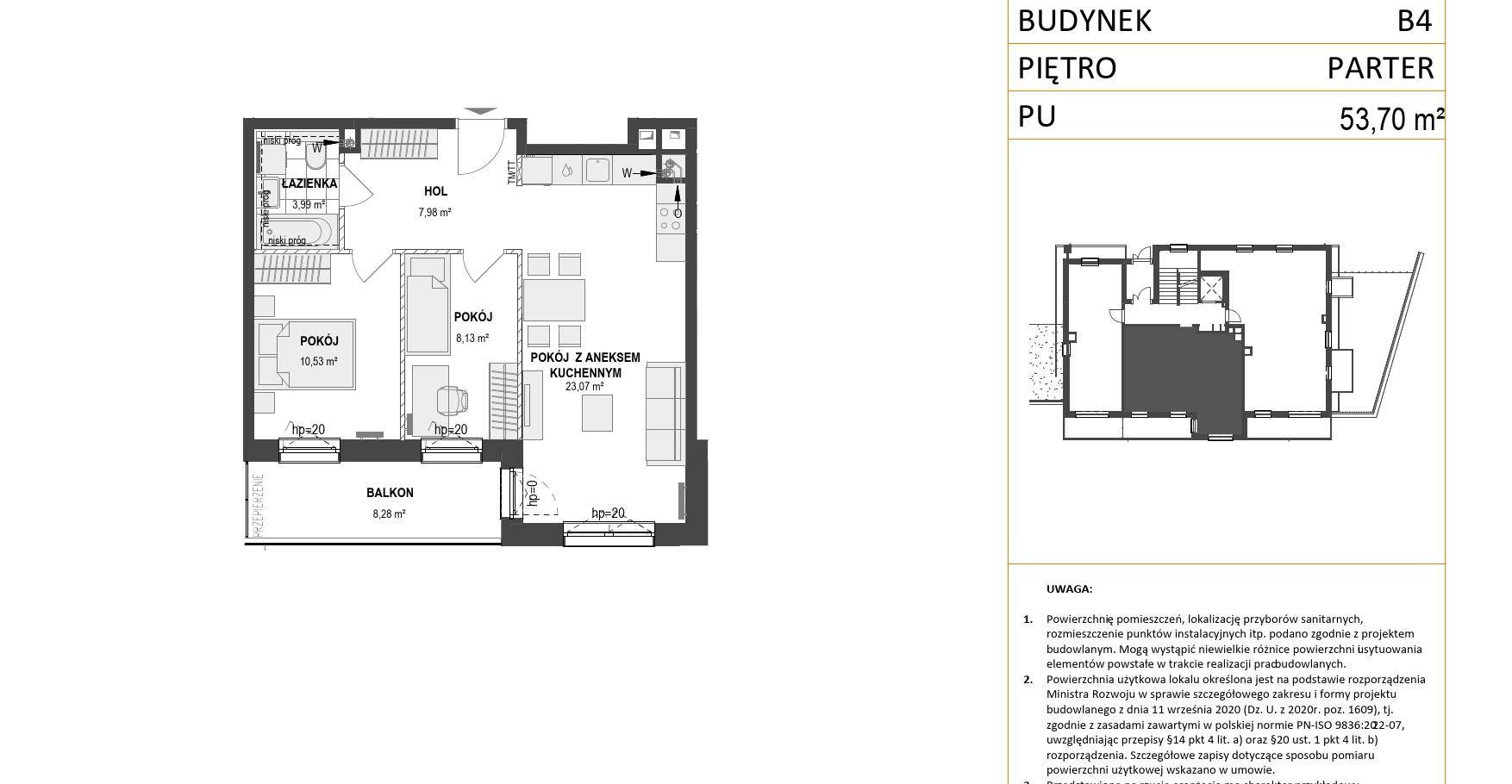 WZGÓRZE MARKOWCA – inwestycja Dom Development - lokal B4 2, budynek B4