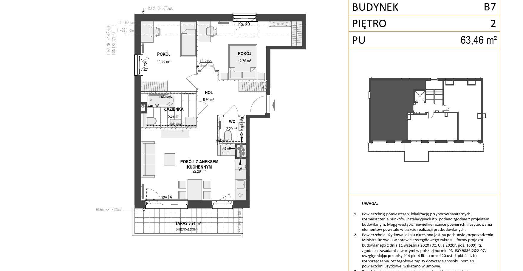 WZGÓRZE MARKOWCA – inwestycja Dom Development - lokal B7 9, budynek B7