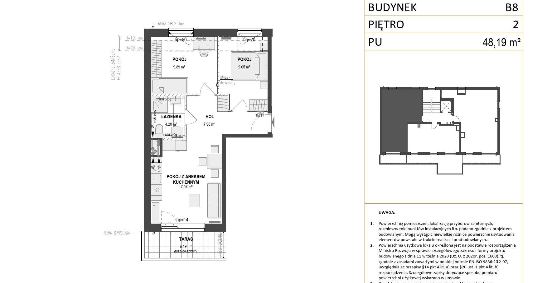 WZGÓRZE MARKOWCA – inwestycja Dom Development - lokal B8 9, budynek B8