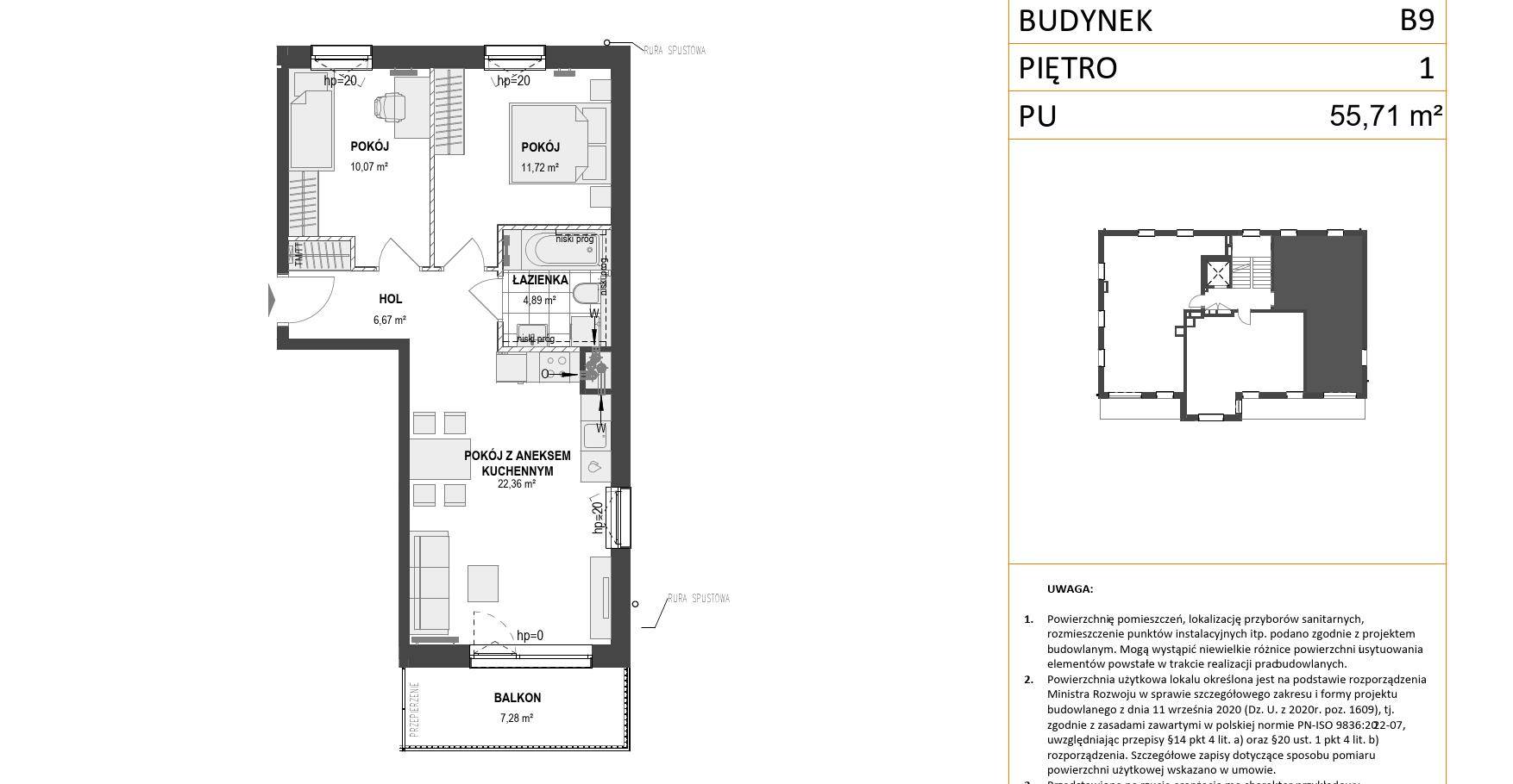 WZGÓRZE MARKOWCA – inwestycja Dom Development - lokal B9 4, budynek B9