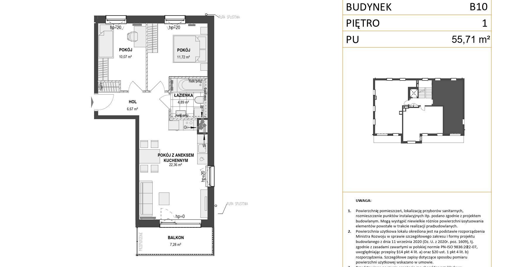 WZGÓRZE MARKOWCA – inwestycja Dom Development - lokal B10 4, budynek B10