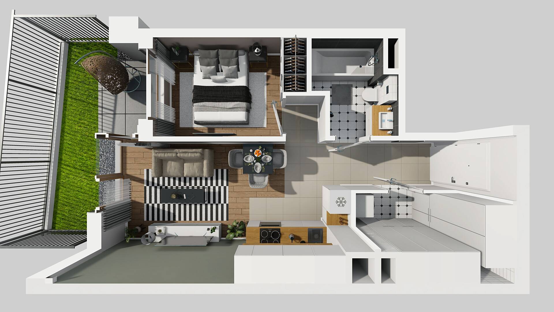 APARTAMENTY METRO WILANOWSKA - lokal A 186, budynek A